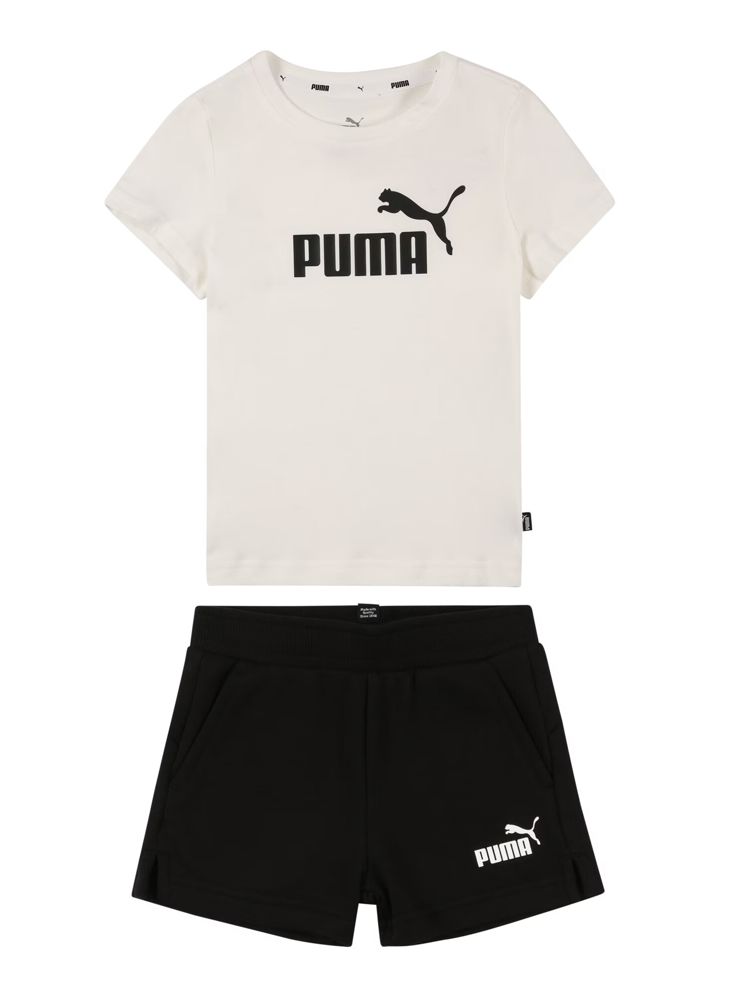 PUMA Tréningový komplet čierna / biela - Pepit.sk