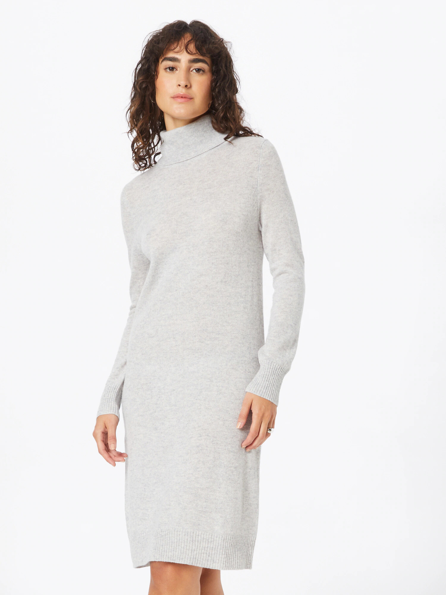 Pure Cashmere NYC Pletené šaty sivá melírovaná - Pepit.sk