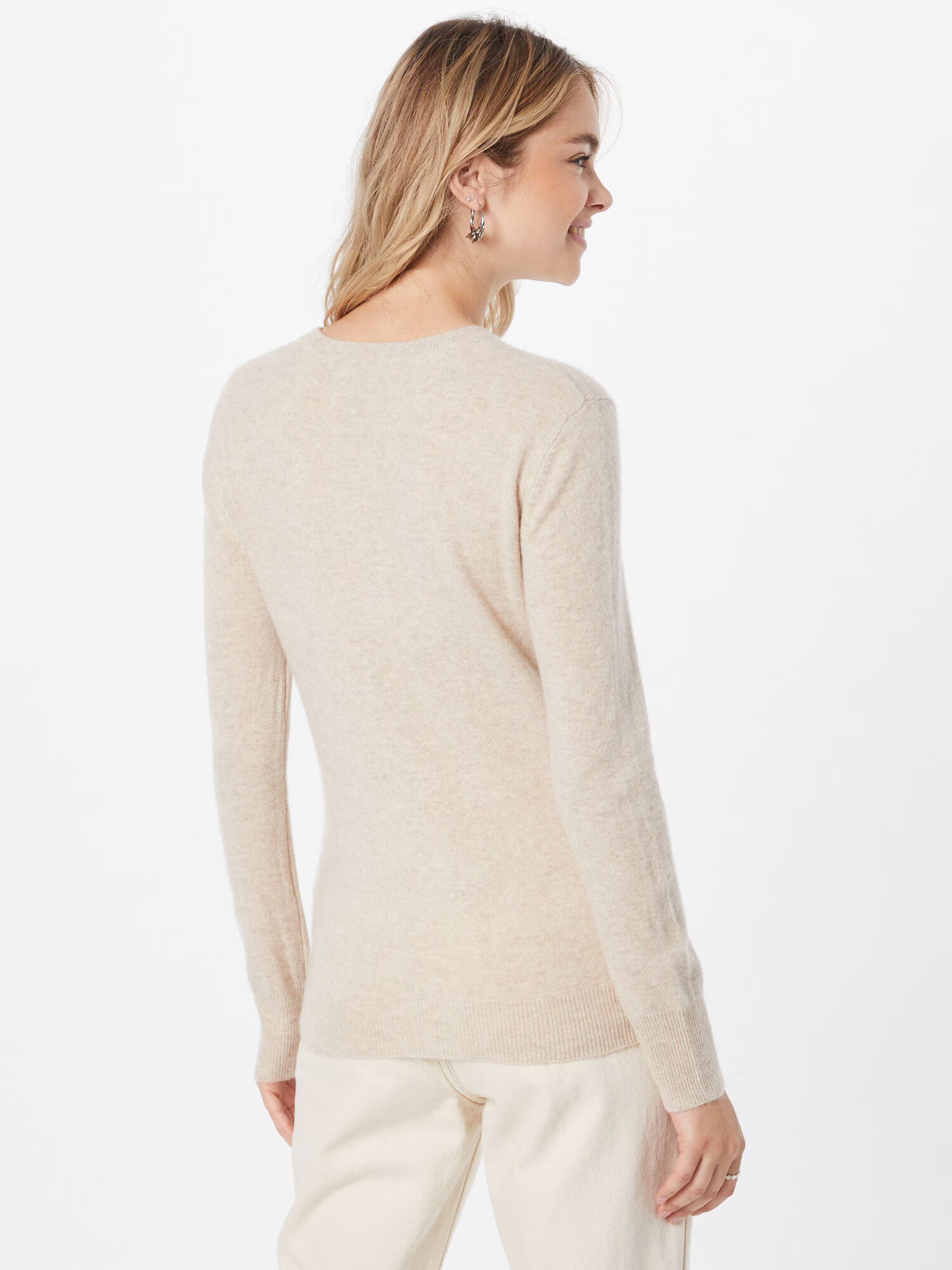 Pure Cashmere NYC Sveter béžová melírovaná - Pepit.sk