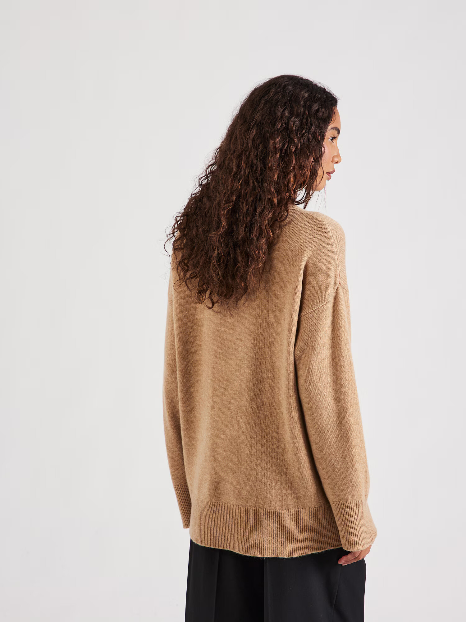 Pure Cashmere NYC Sveter tmavobéžová - Pepit.sk