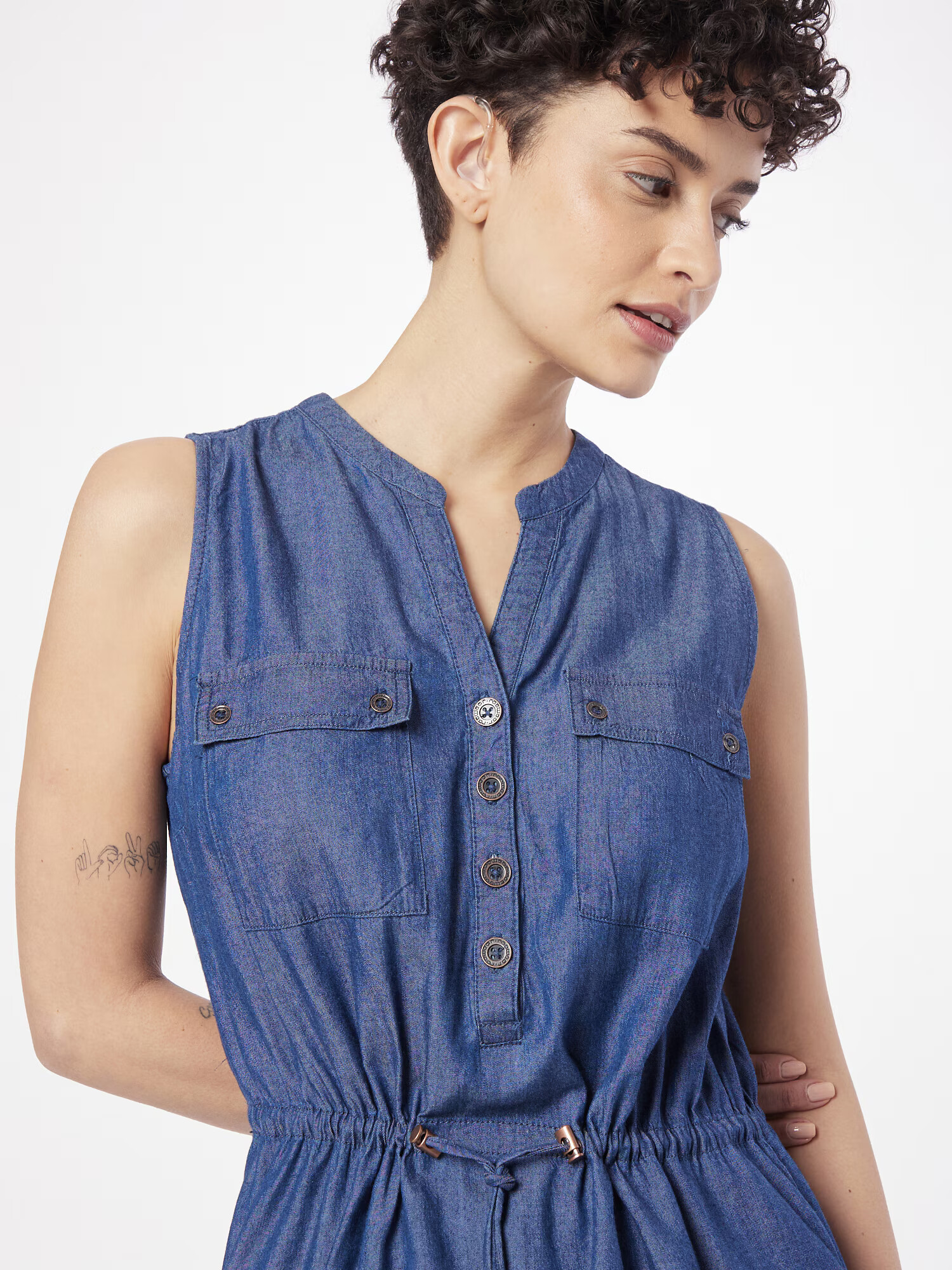 Ragwear Šaty 'ROISIN' modrá denim - Pepit.sk