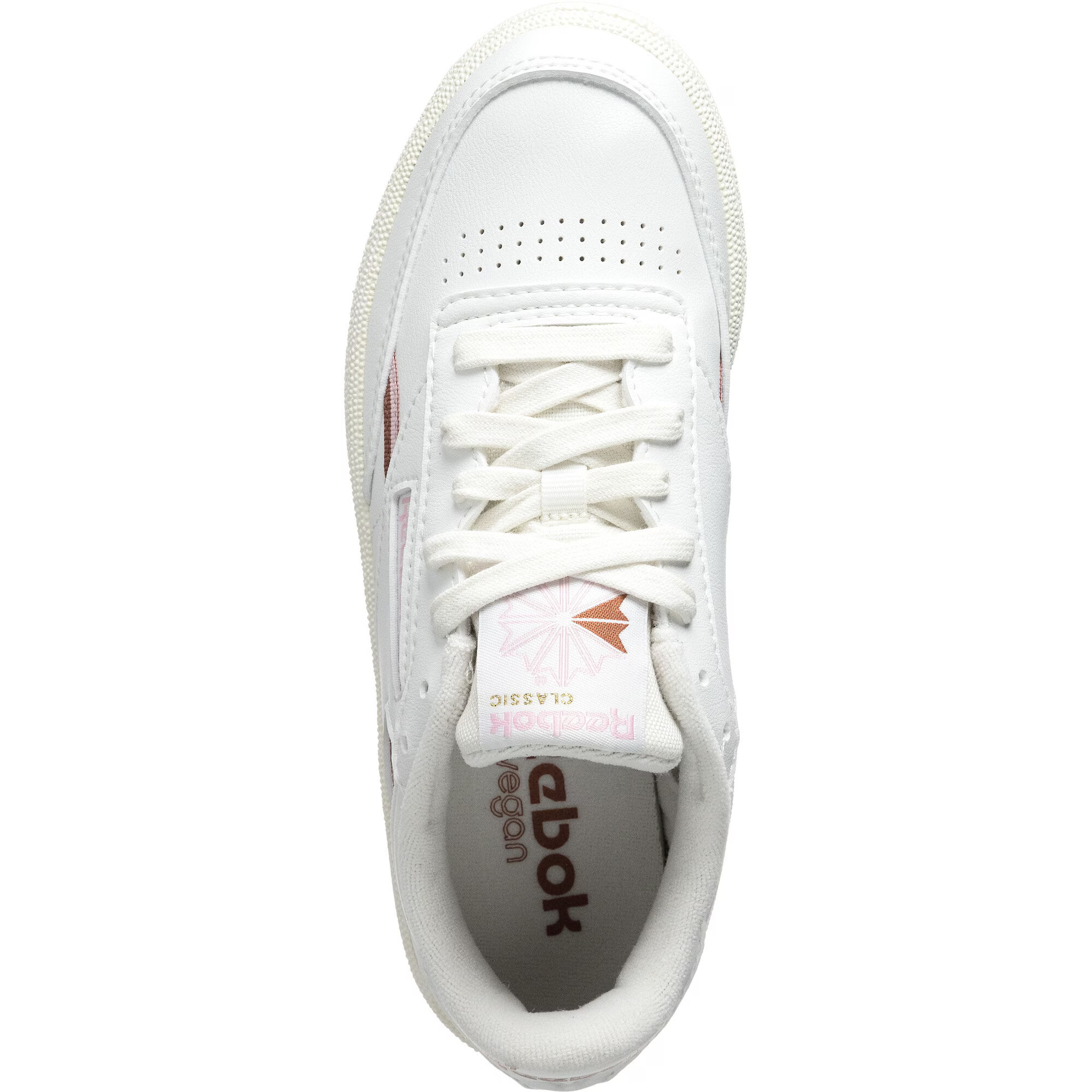 Reebok Classics Nízke tenisky 'Club C 85' ružová / hrdzavo červená / biela - Pepit.sk