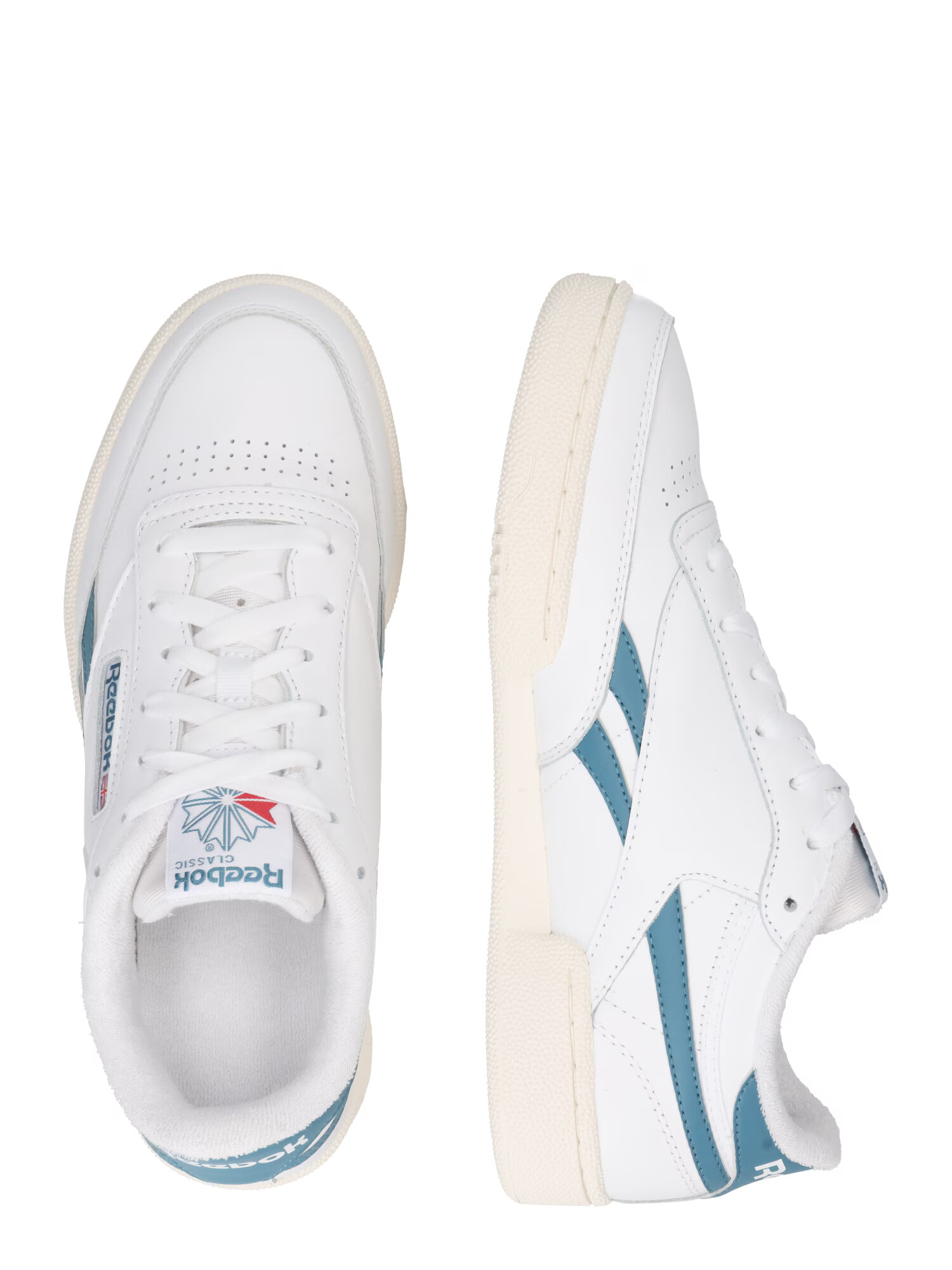 Reebok Classics Nízke tenisky 'Revenge' krémová / modrosivá / červená / biela - Pepit.sk