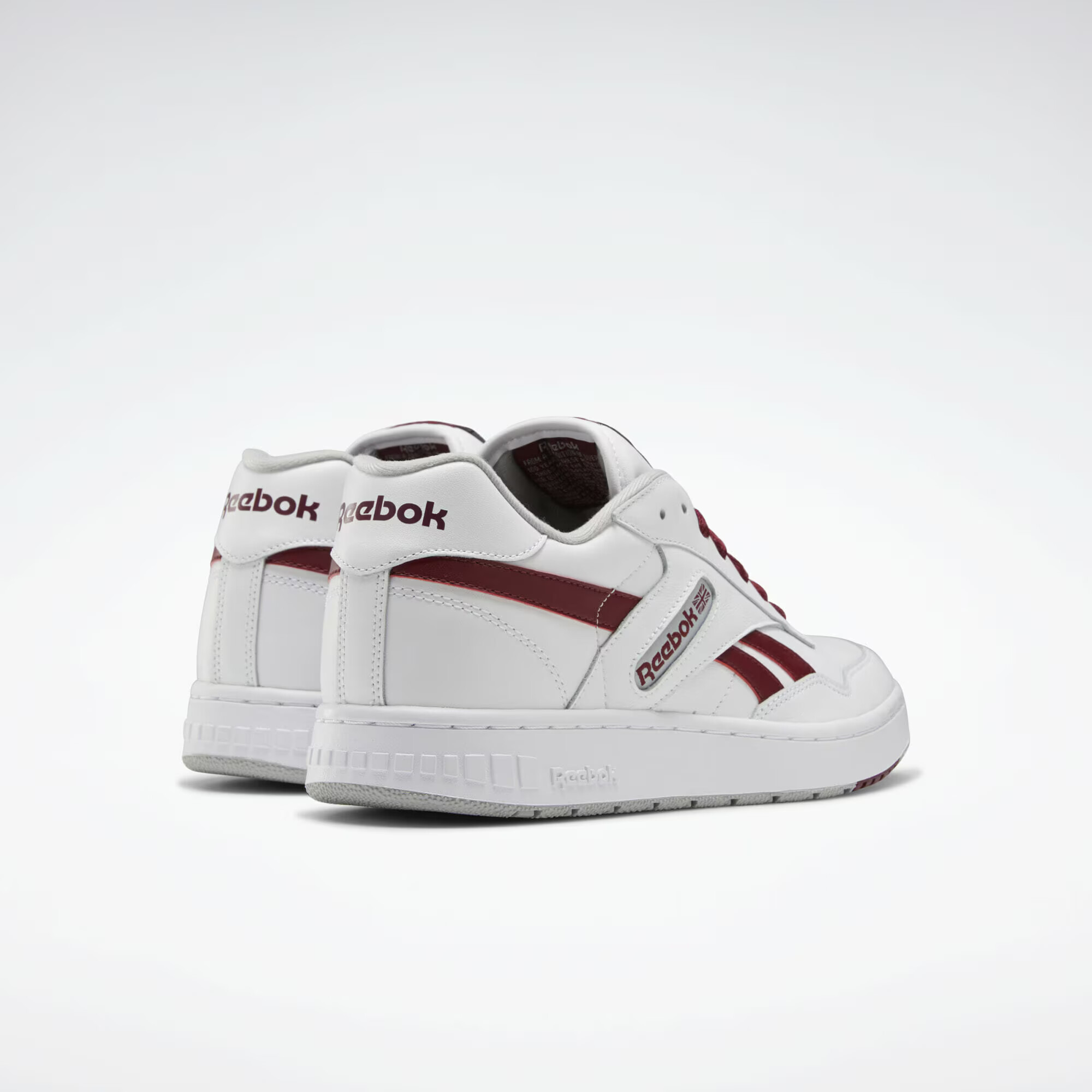 Reebok Classics Nízke tenisky vínovo červená / biela - Pepit.sk