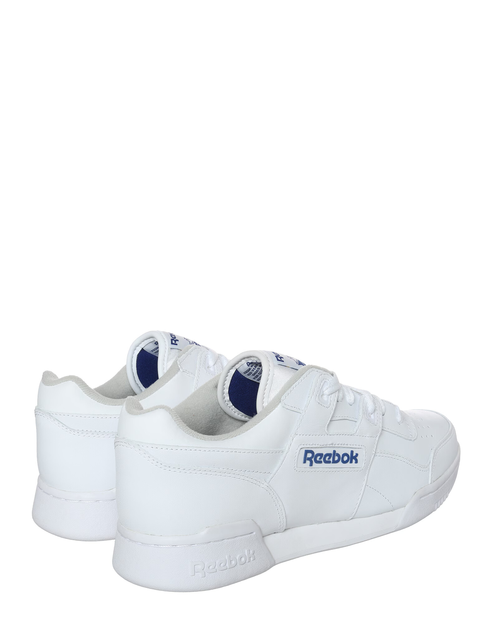 Reebok Nízke tenisky 'Workout Plus' modrá / biela - Pepit.sk