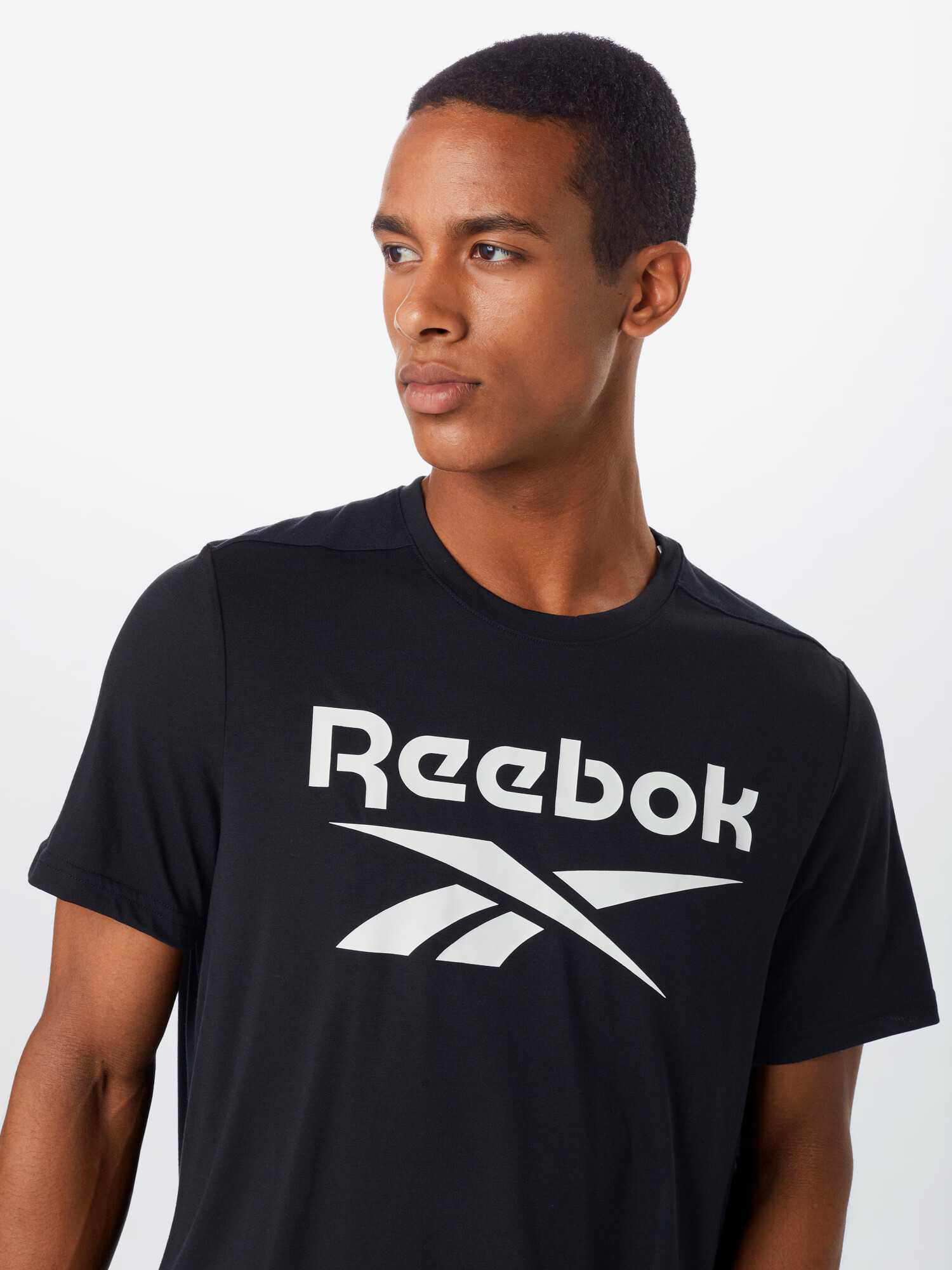 Reebok Sport Funkčné tričko čierna / biela - Pepit.sk