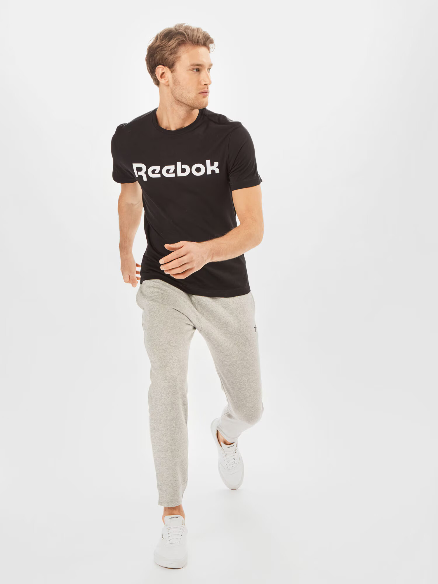 Reebok Funkčné tričko čierna / biela - Pepit.sk