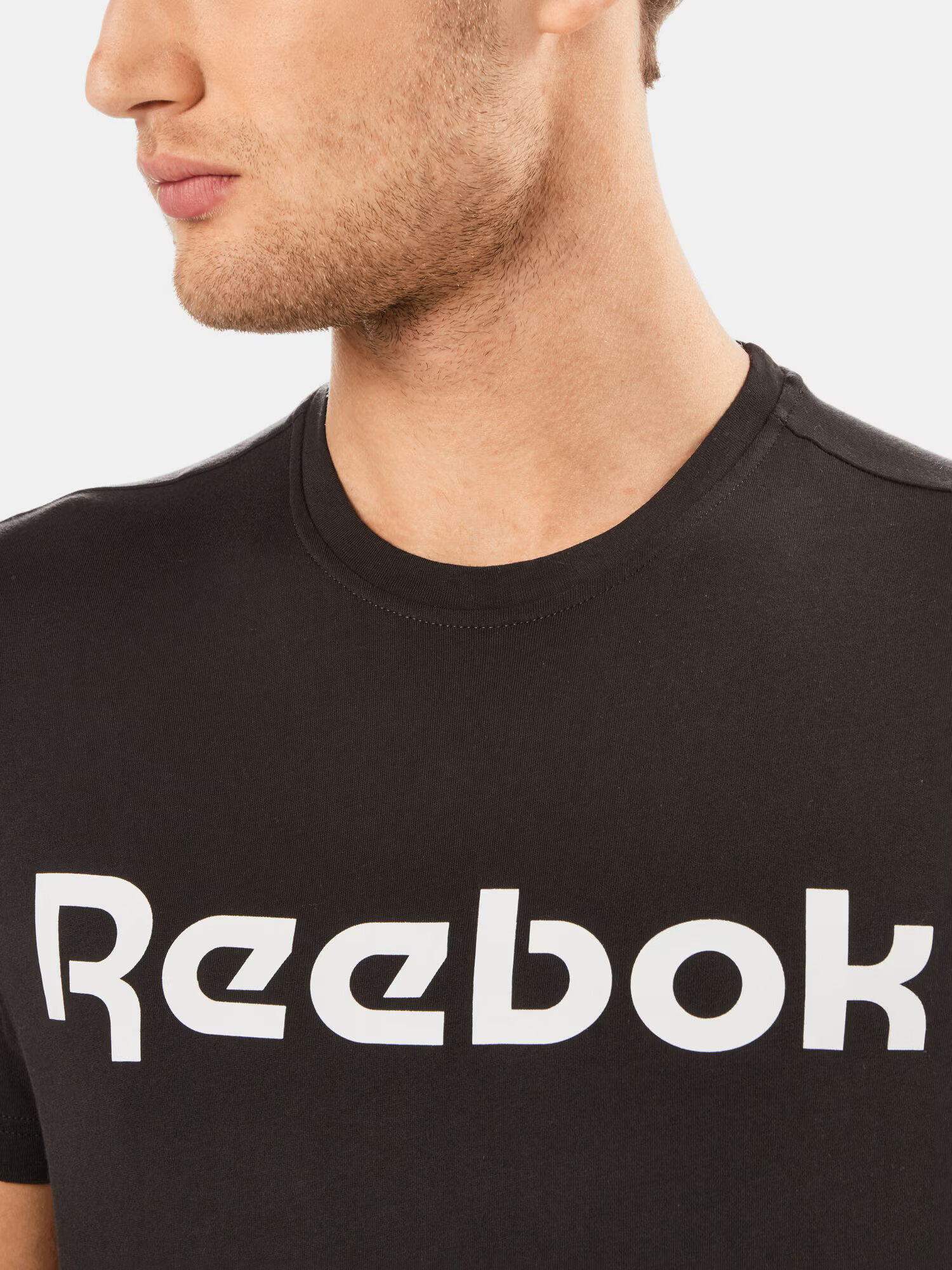 Reebok Funkčné tričko čierna / biela - Pepit.sk