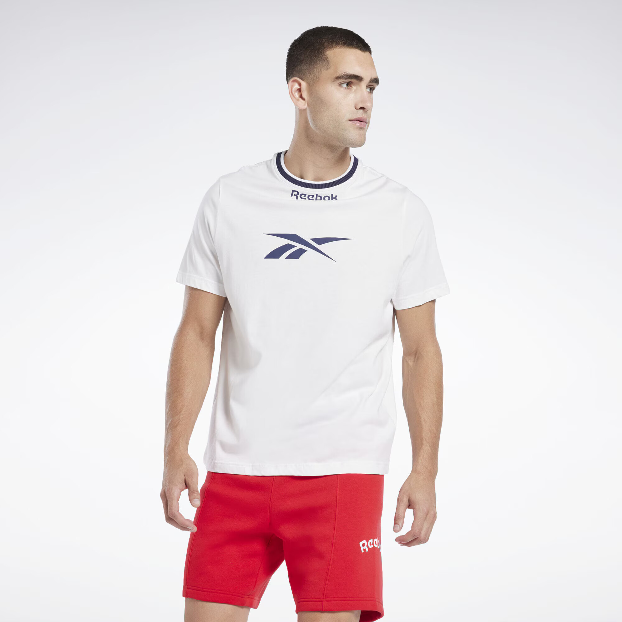 Reebok Sport Funkčné tričko čierna / biela - Pepit.sk