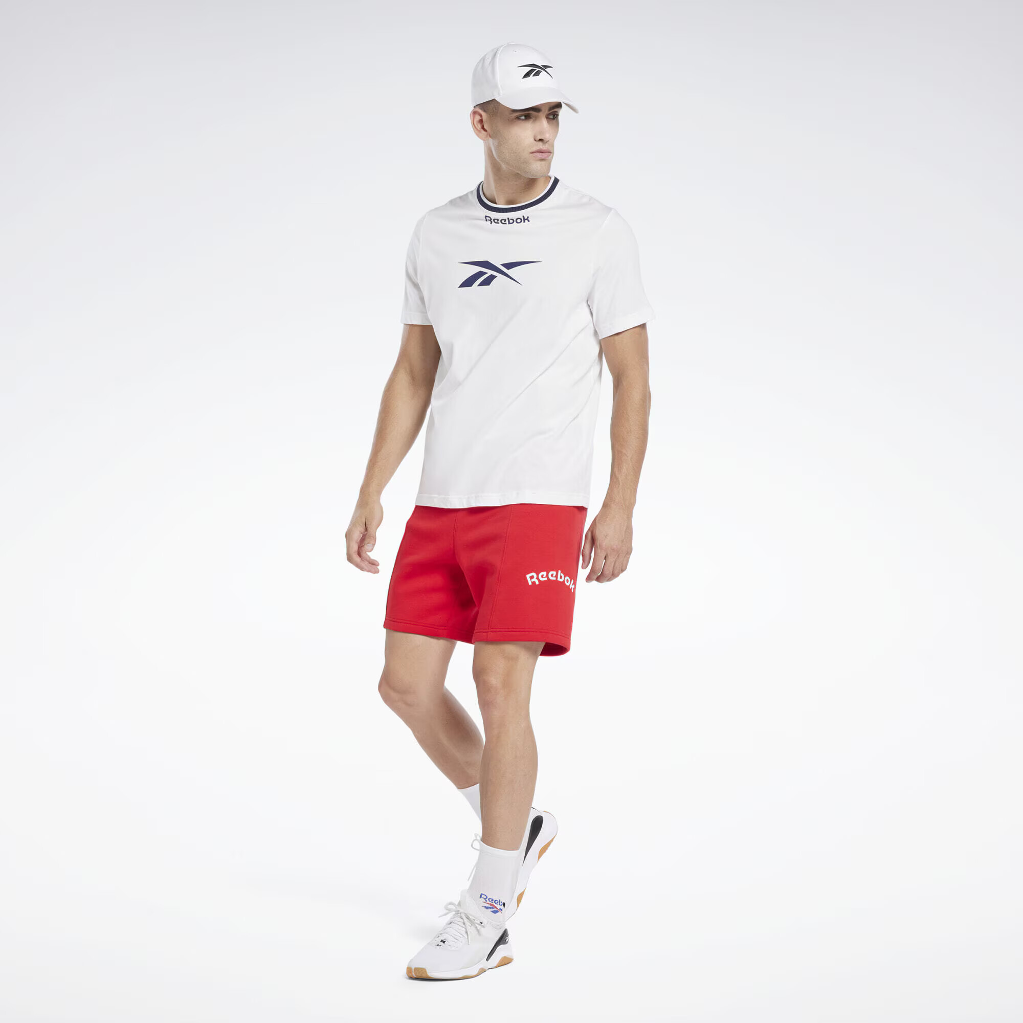 Reebok Sport Funkčné tričko čierna / biela - Pepit.sk