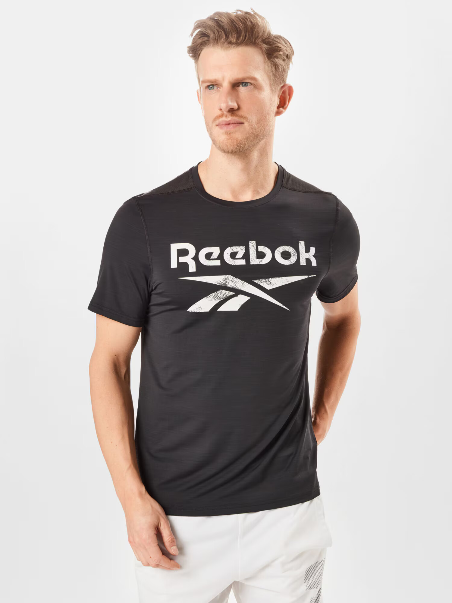 Reebok Funkčné tričko čierna / biela - Pepit.sk