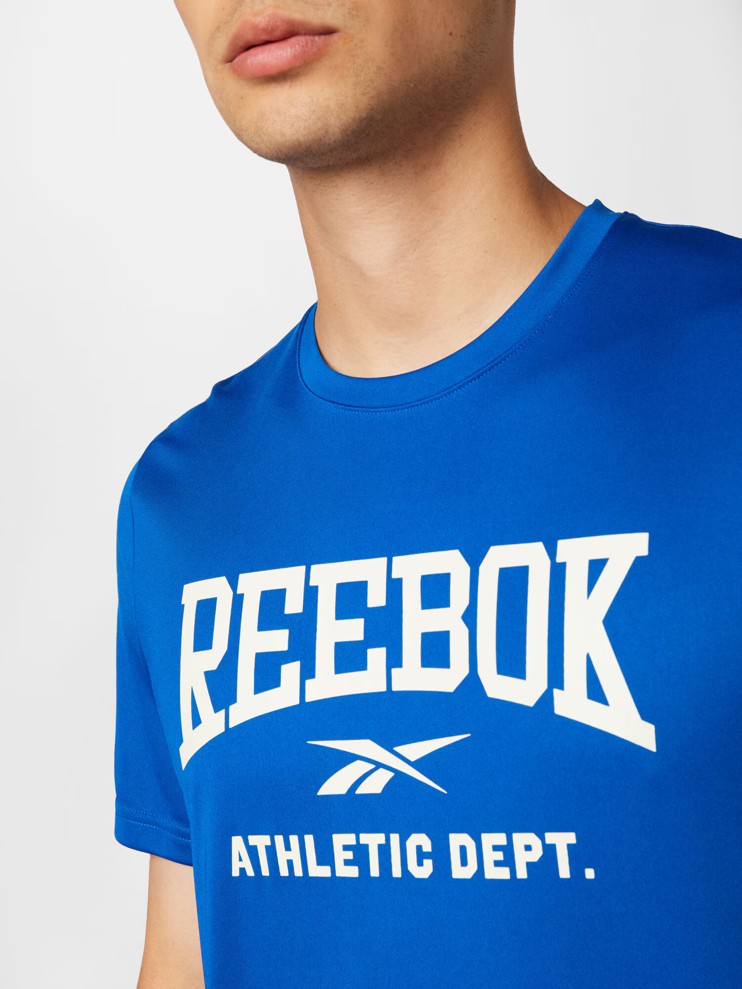 Reebok Sport Funkčné tričko modrá / biela - Pepit.sk