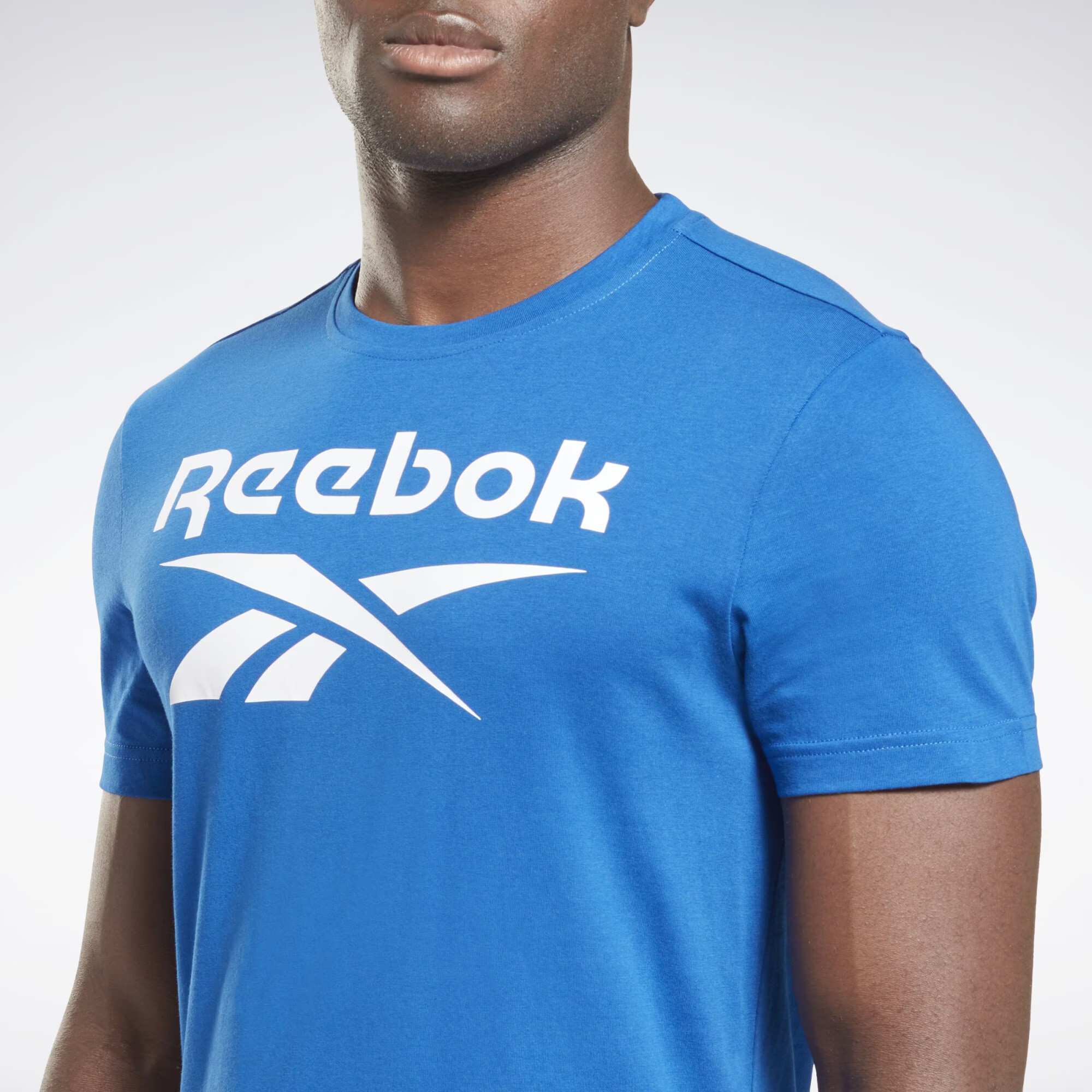 Reebok Sport Funkčné tričko modrá / biela - Pepit.sk