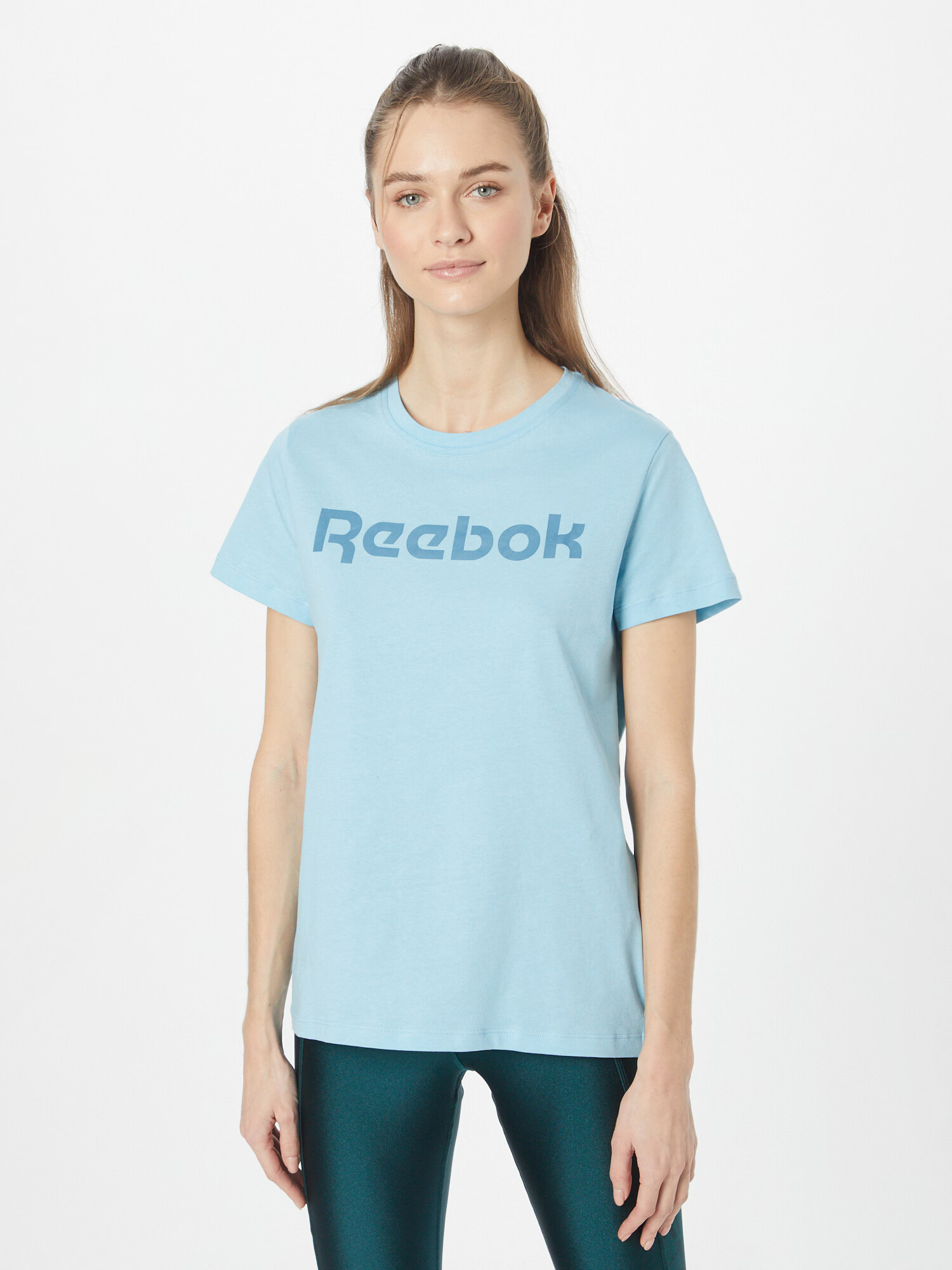 Reebok Sport Funkčné tričko modrá / svetlomodrá - Pepit.sk