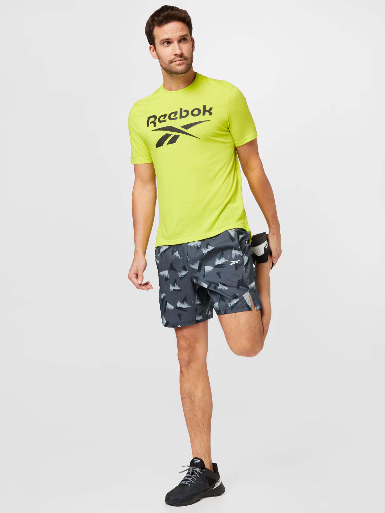 Reebok Sport Funkčné tričko žltá / čierna - Pepit.sk