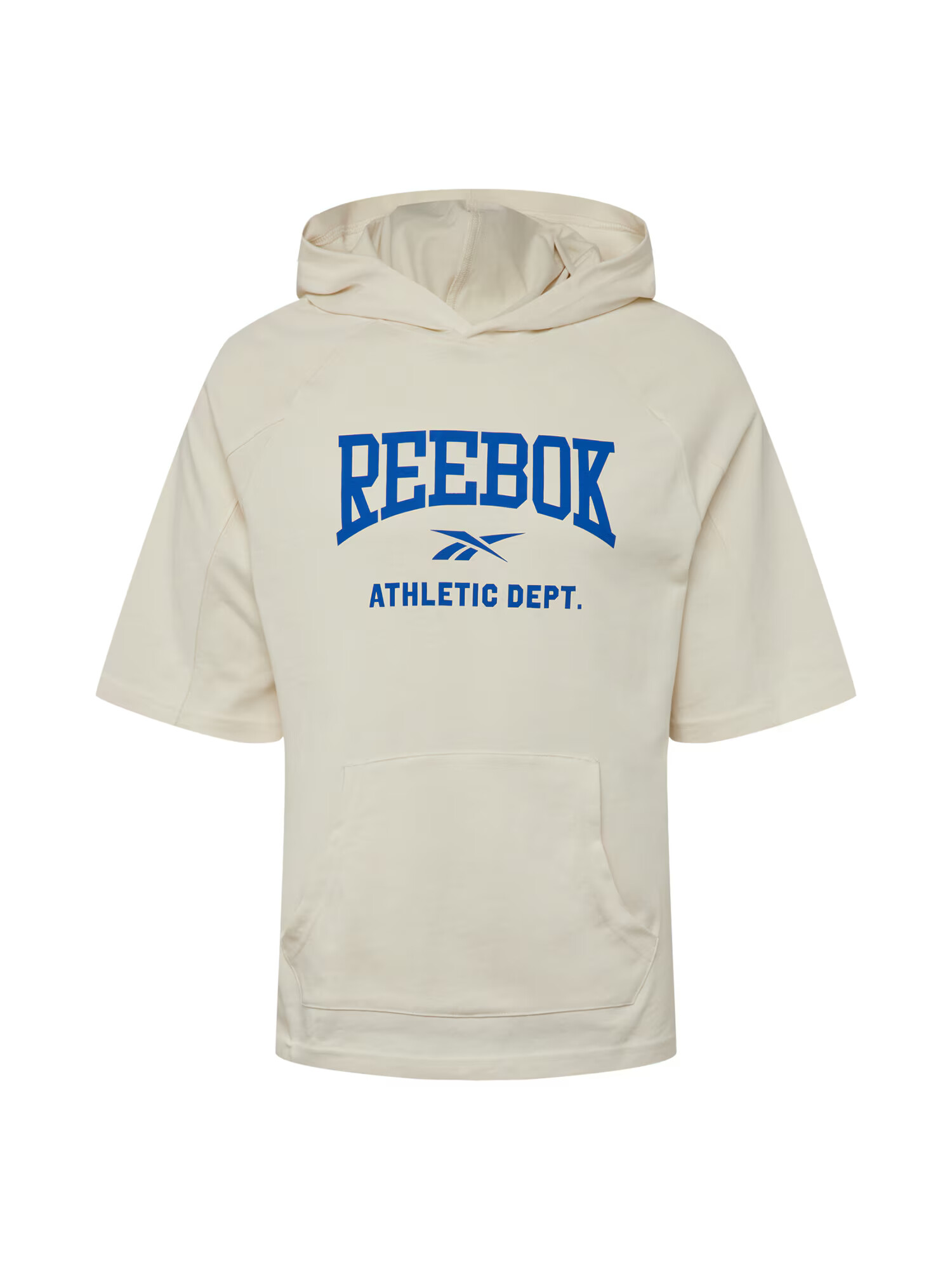 Reebok Sport Športová mikina krémová / modrá / čierna - Pepit.sk