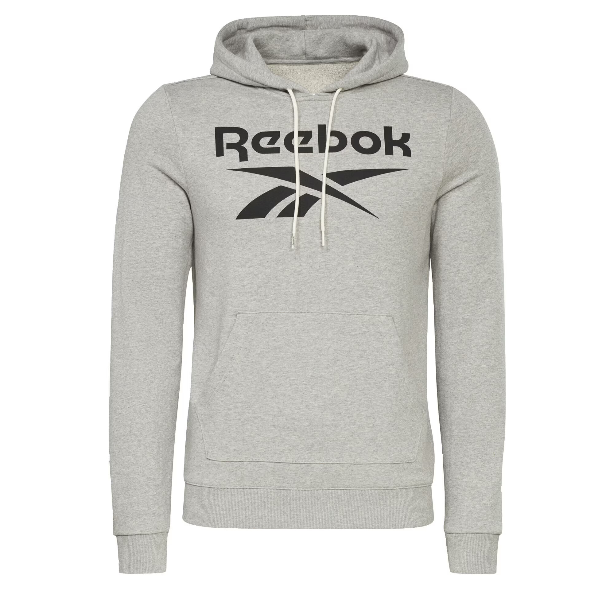 Reebok Sport Športová mikina sivá / čierna - Pepit.sk