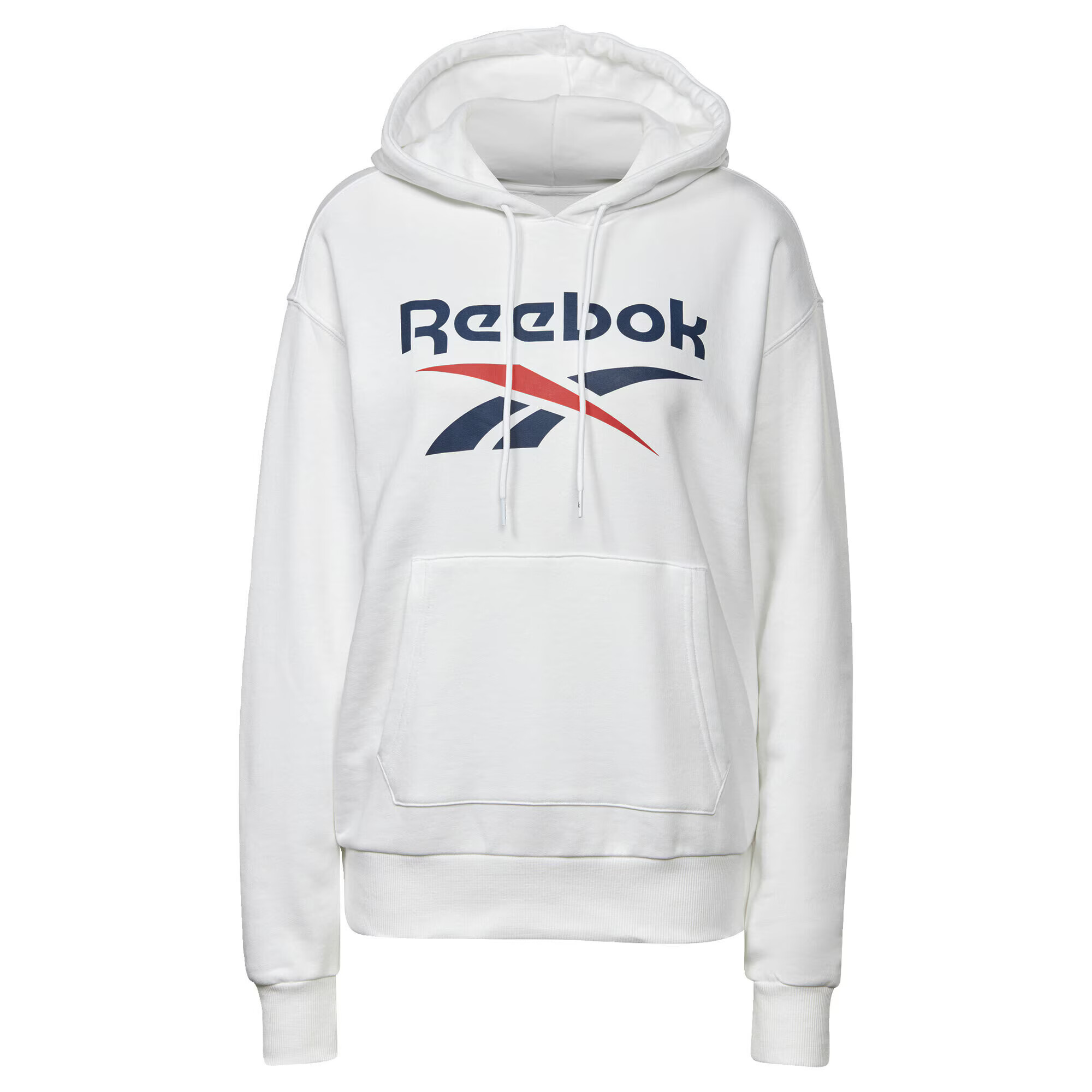 Reebok Sport Športová mikina tmavomodrá / červená / biela - Pepit.sk