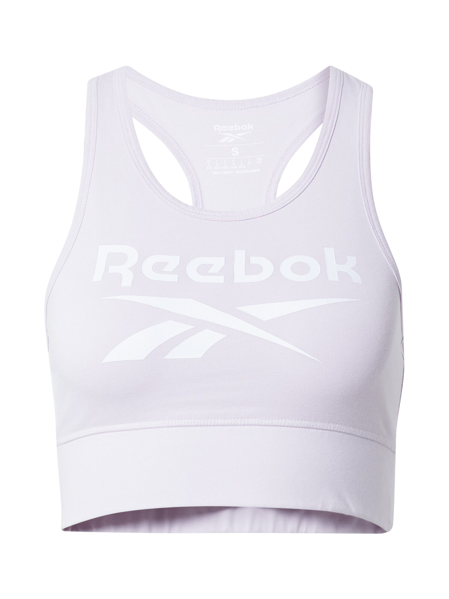 Reebok Sport Športová podprsenka 'Identity' pastelovo fialová / biela - Pepit.sk