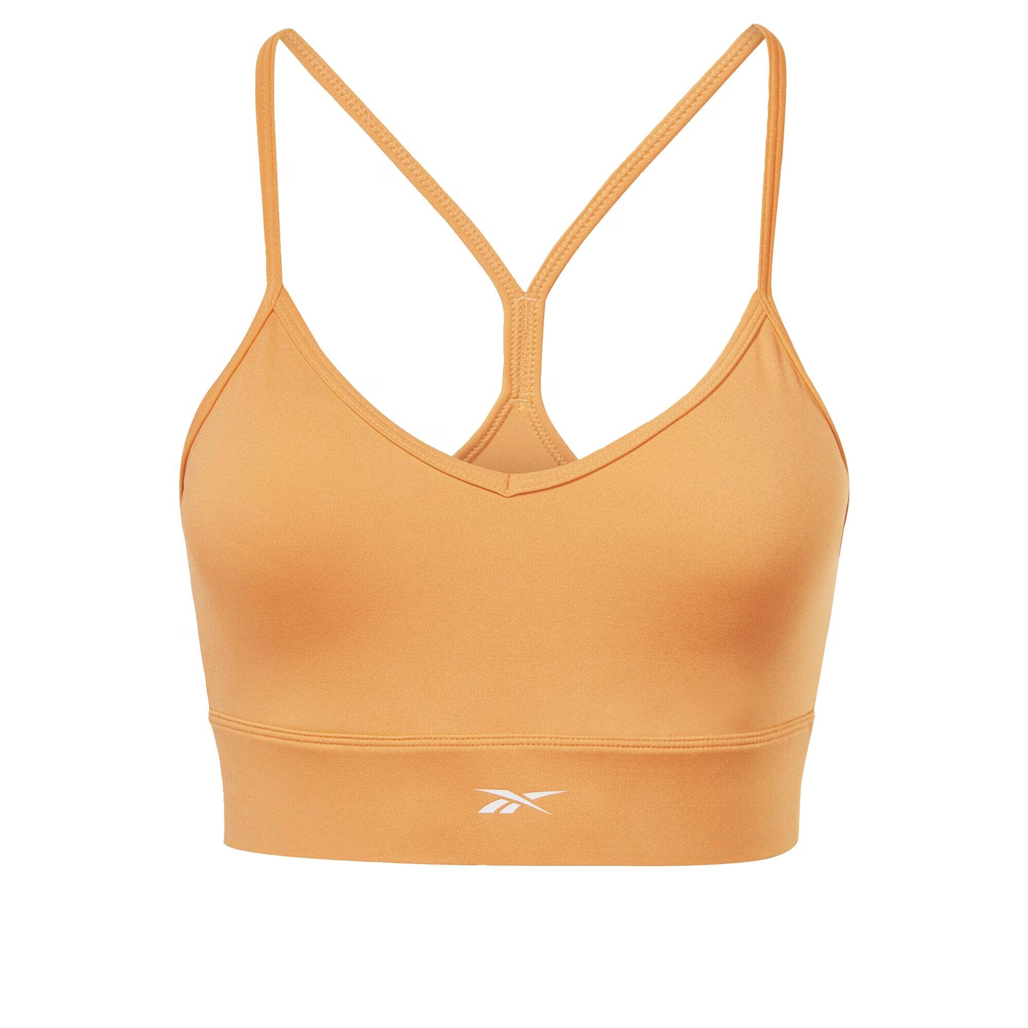 Reebok Sport Športová podprsenka sivá / oranžová - Pepit.sk