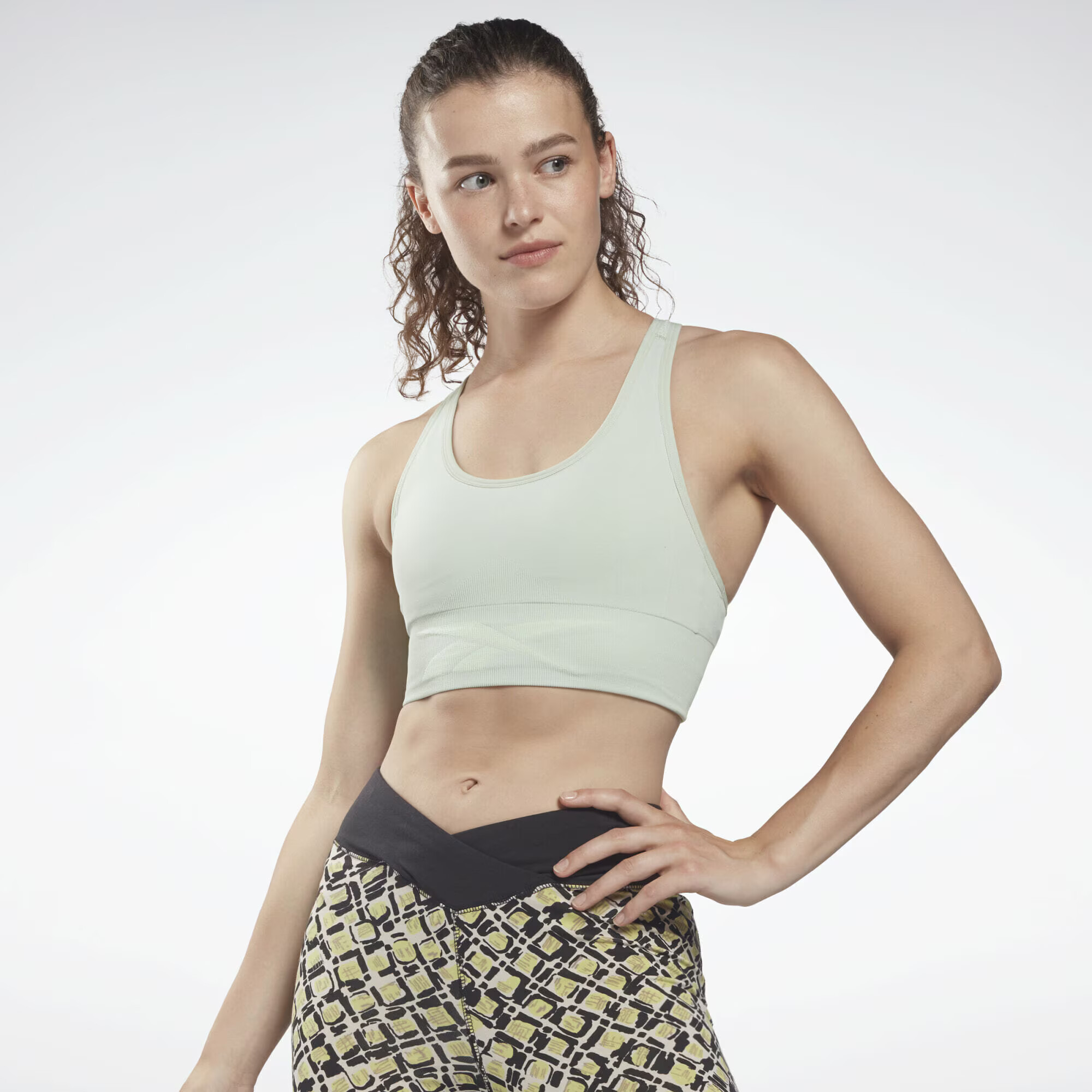 Reebok Sport Športová podprsenka 'Workout Ready' pastelovo zelená - Pepit.sk