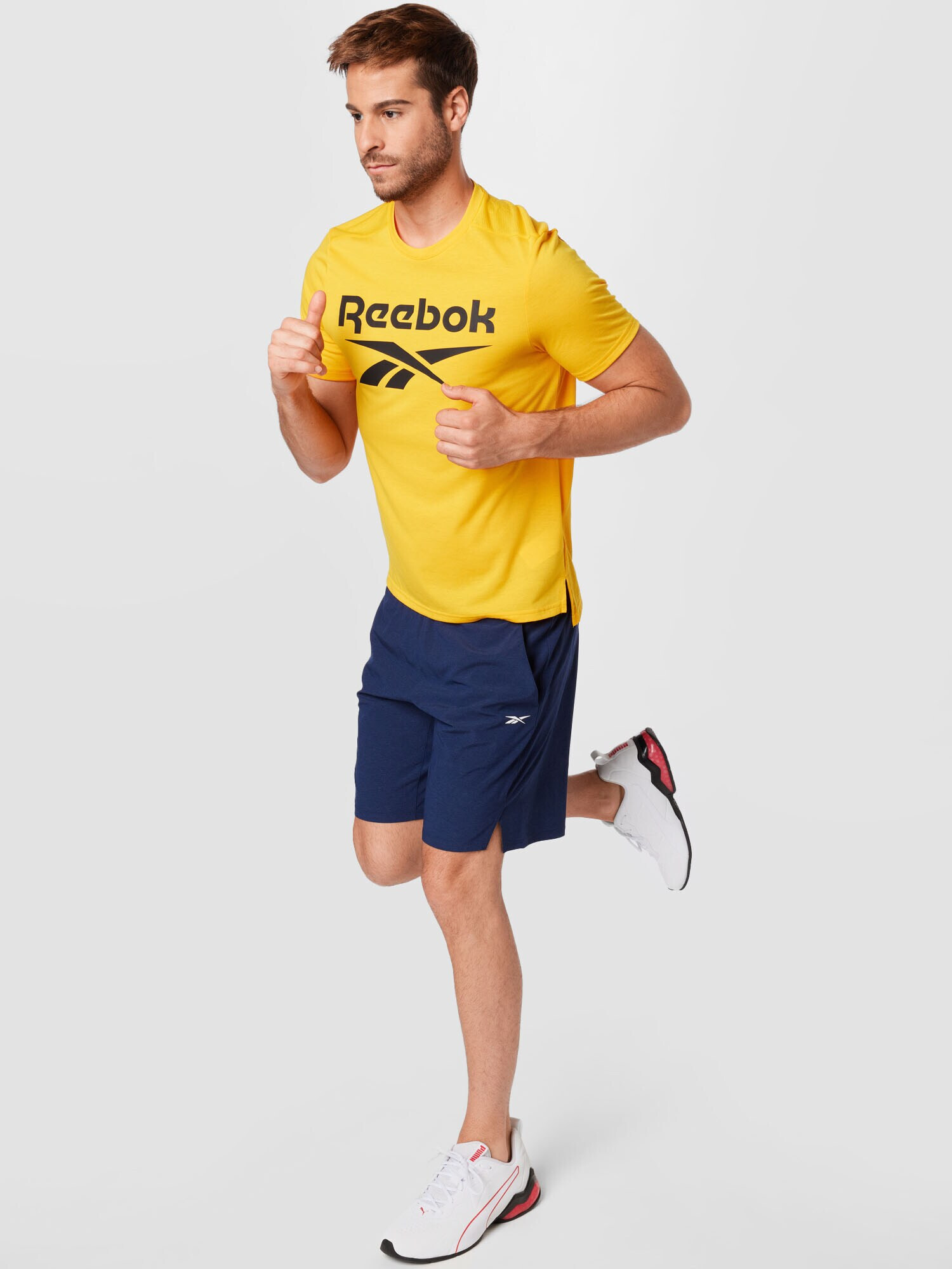 Reebok Sport Športové nohavice 'Epic' námornícka modrá / čierna / biela - Pepit.sk