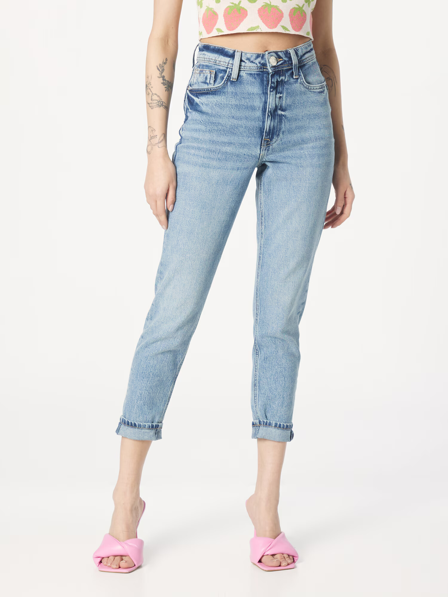 River Island Džínsy 'CAMILLA' modrá denim - Pepit.sk