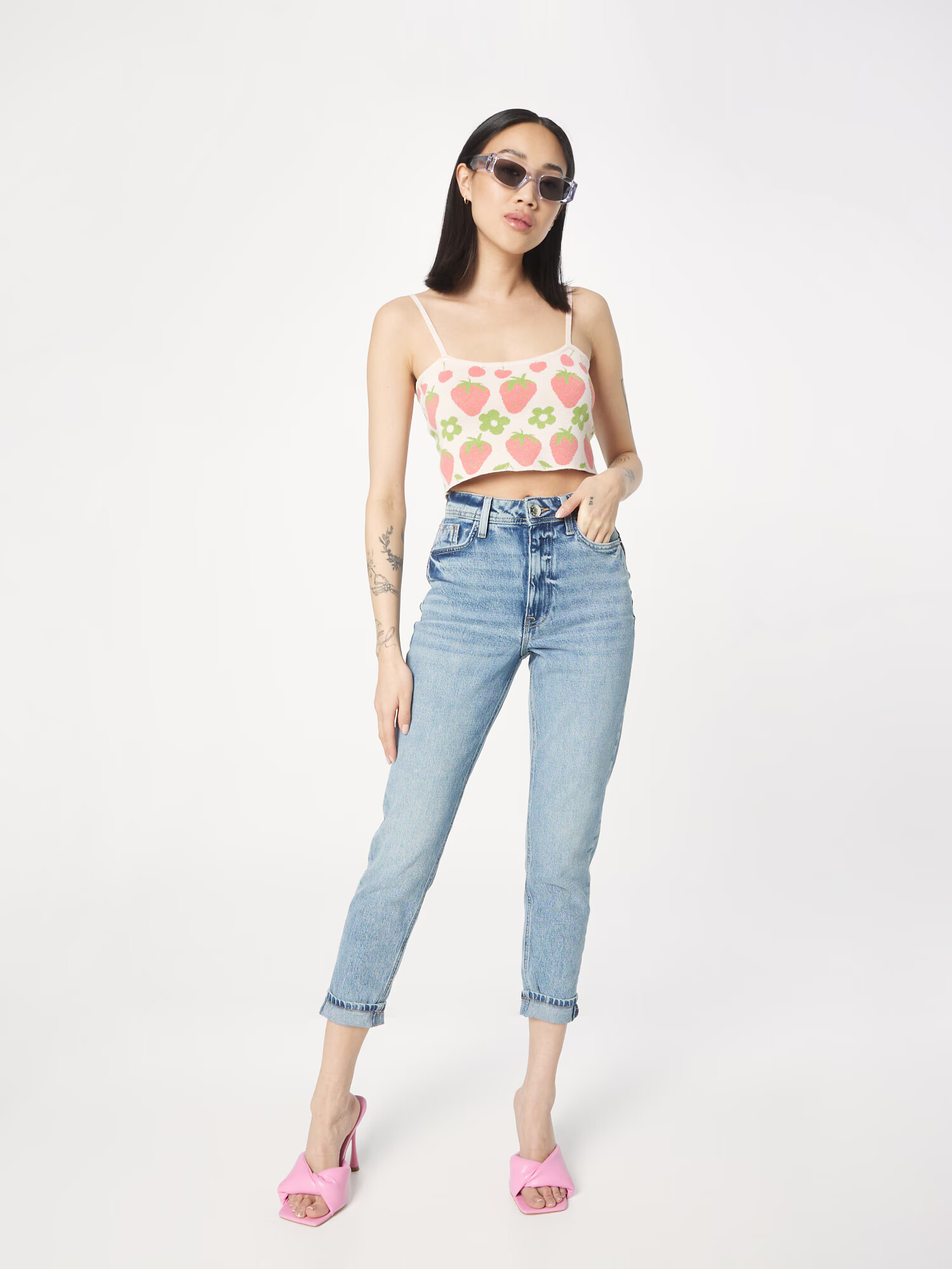 River Island Džínsy 'CAMILLA' modrá denim - Pepit.sk