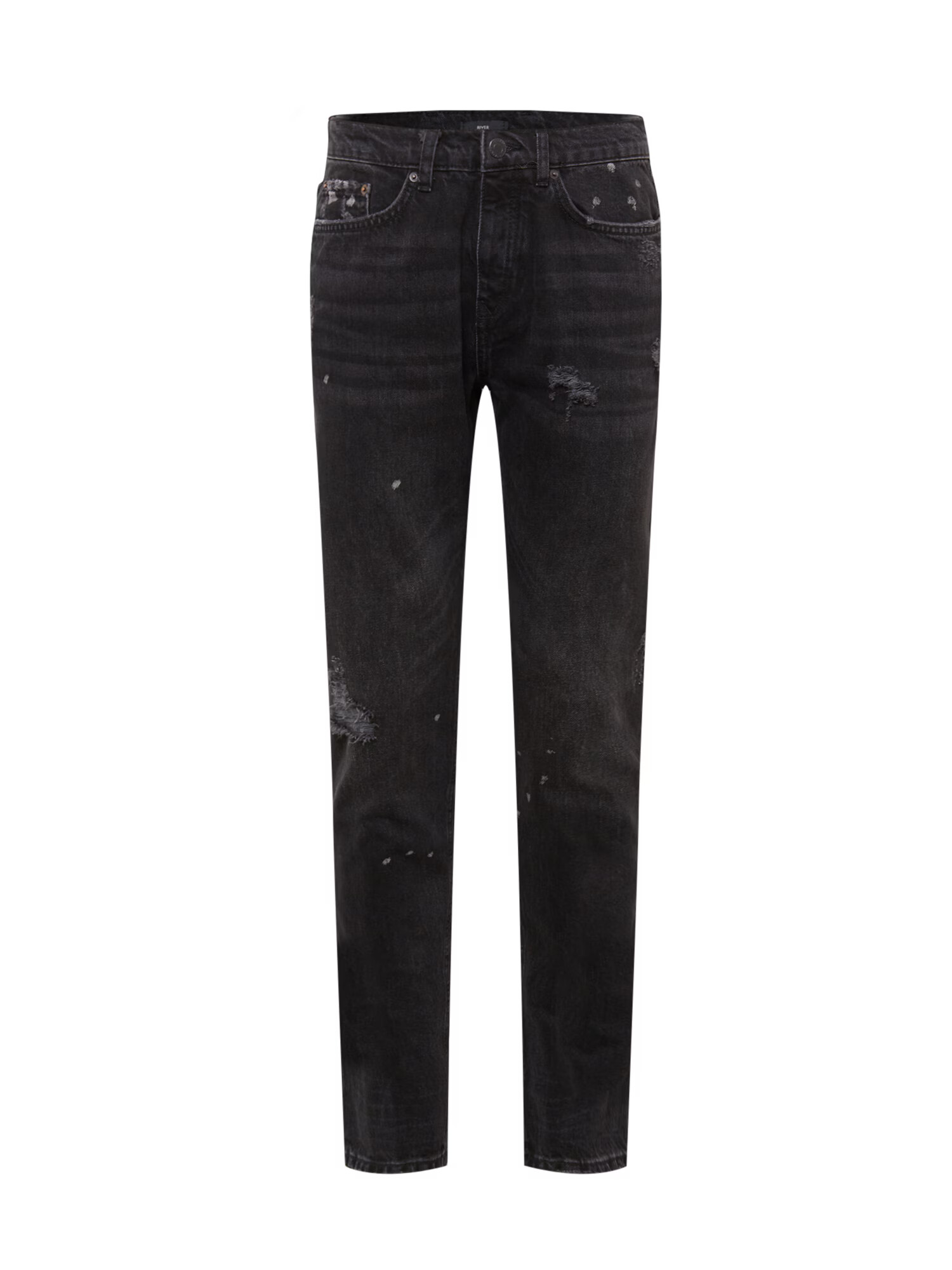 River Island Džínsy čierny denim - Pepit.sk