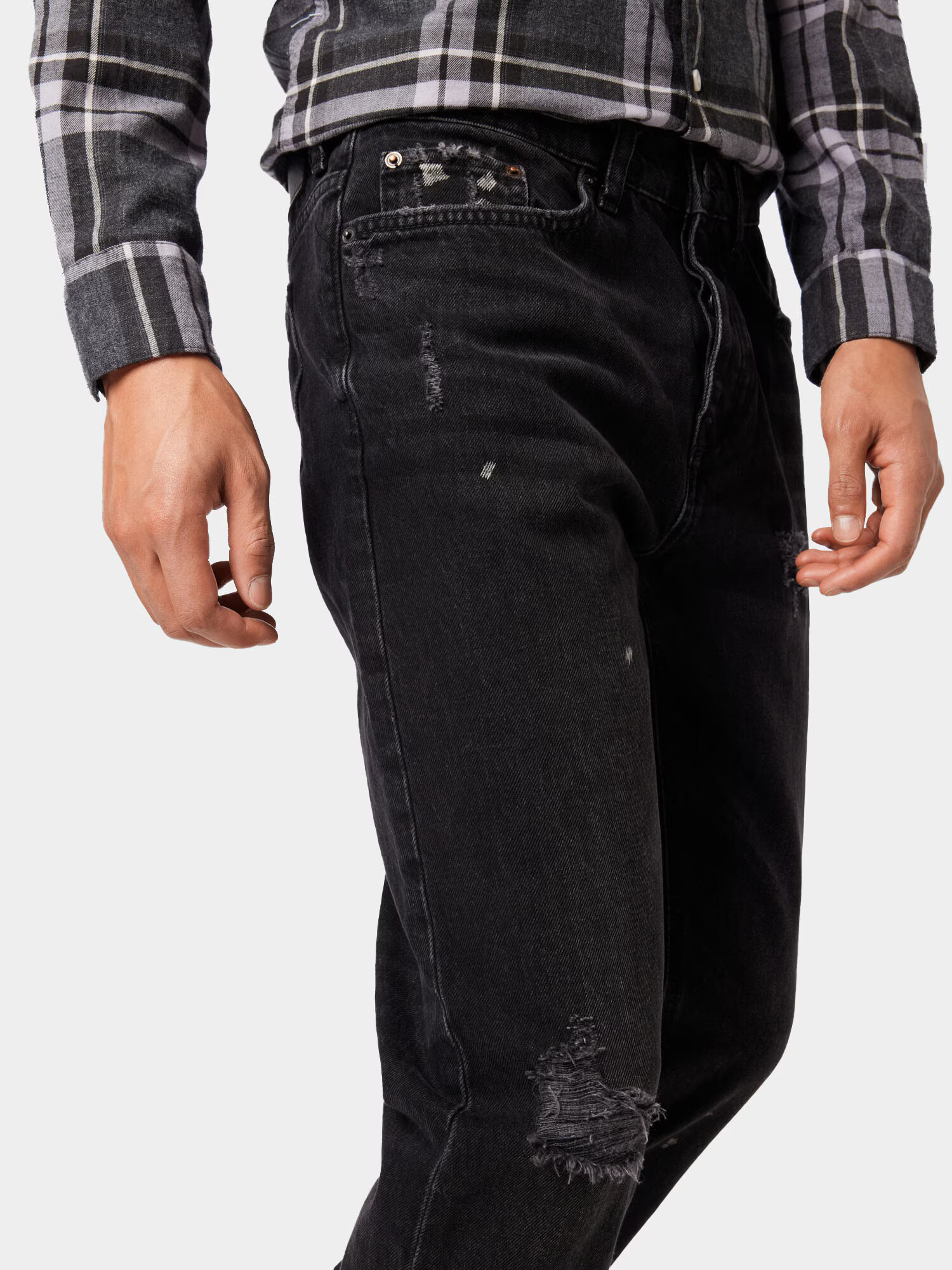 River Island Džínsy čierny denim - Pepit.sk