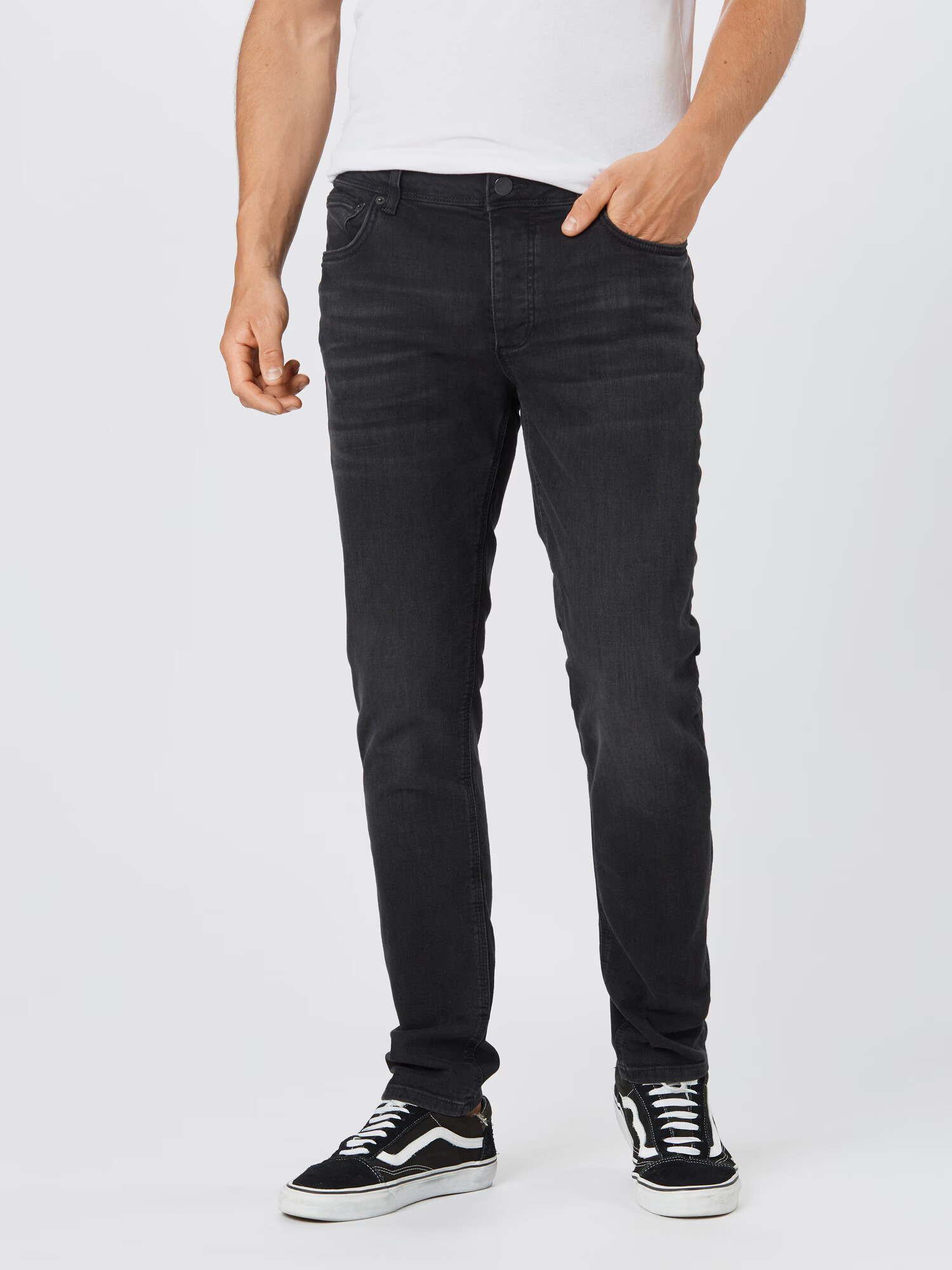 River Island Džínsy čierny denim - Pepit.sk