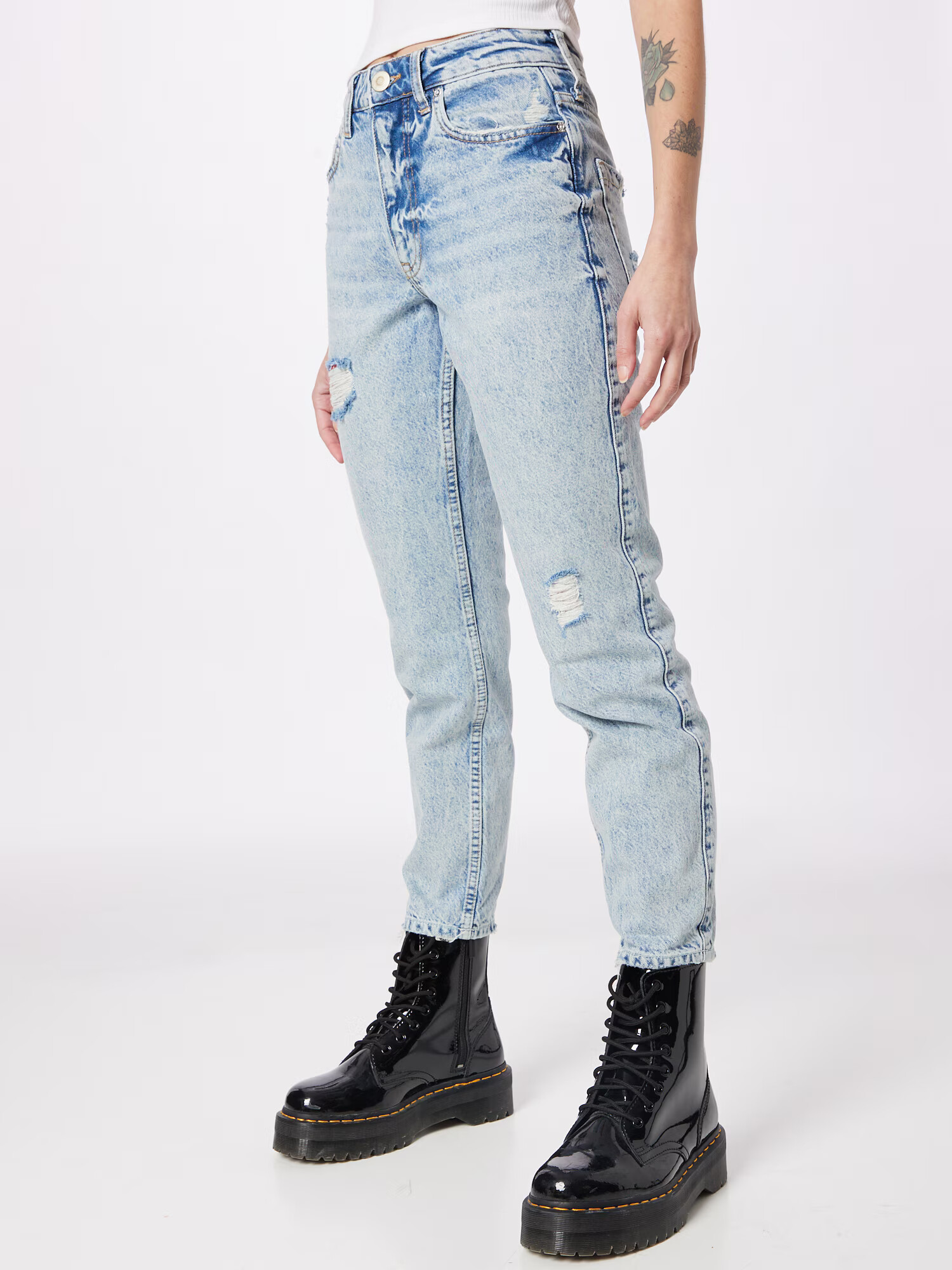 River Island Džínsy modrá denim - Pepit.sk