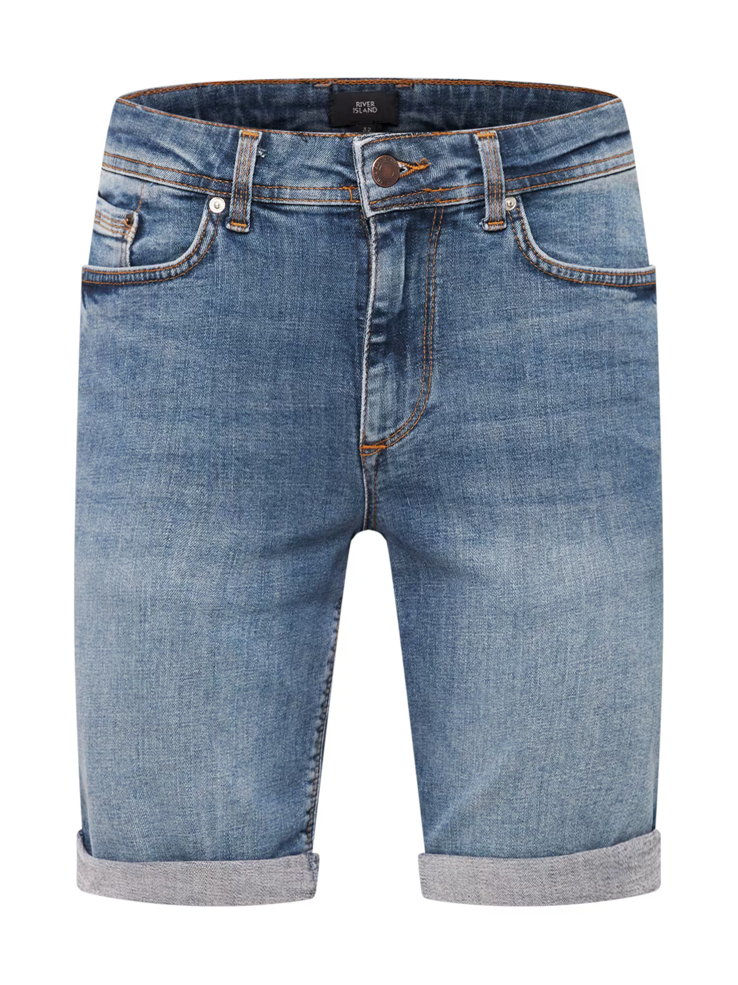 River Island Džínsy modrá denim - Pepit.sk