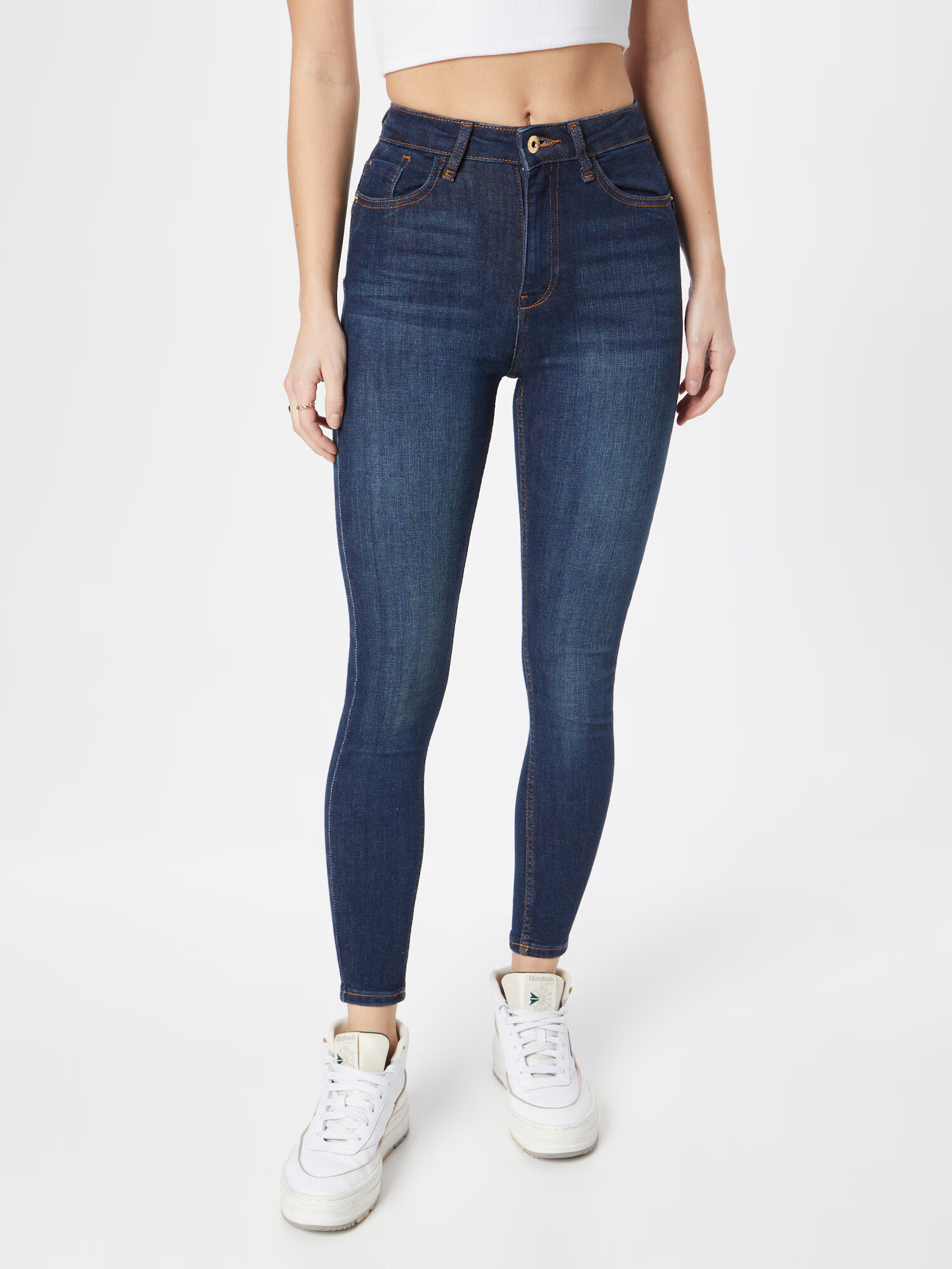 River Island Džínsy modrá denim - Pepit.sk