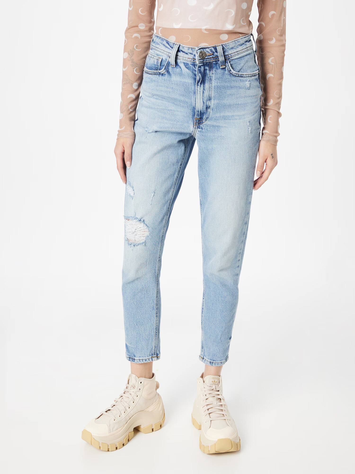 River Island Džínsy modrá denim - Pepit.sk