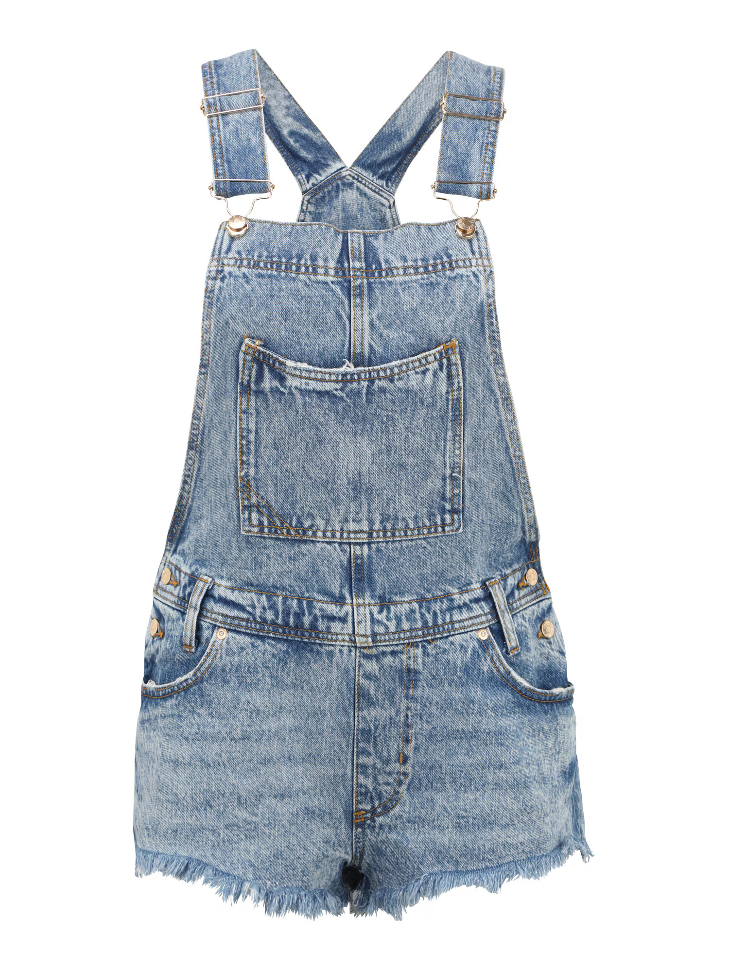 River Island Petite Nohavice na traky modrá denim - Pepit.sk