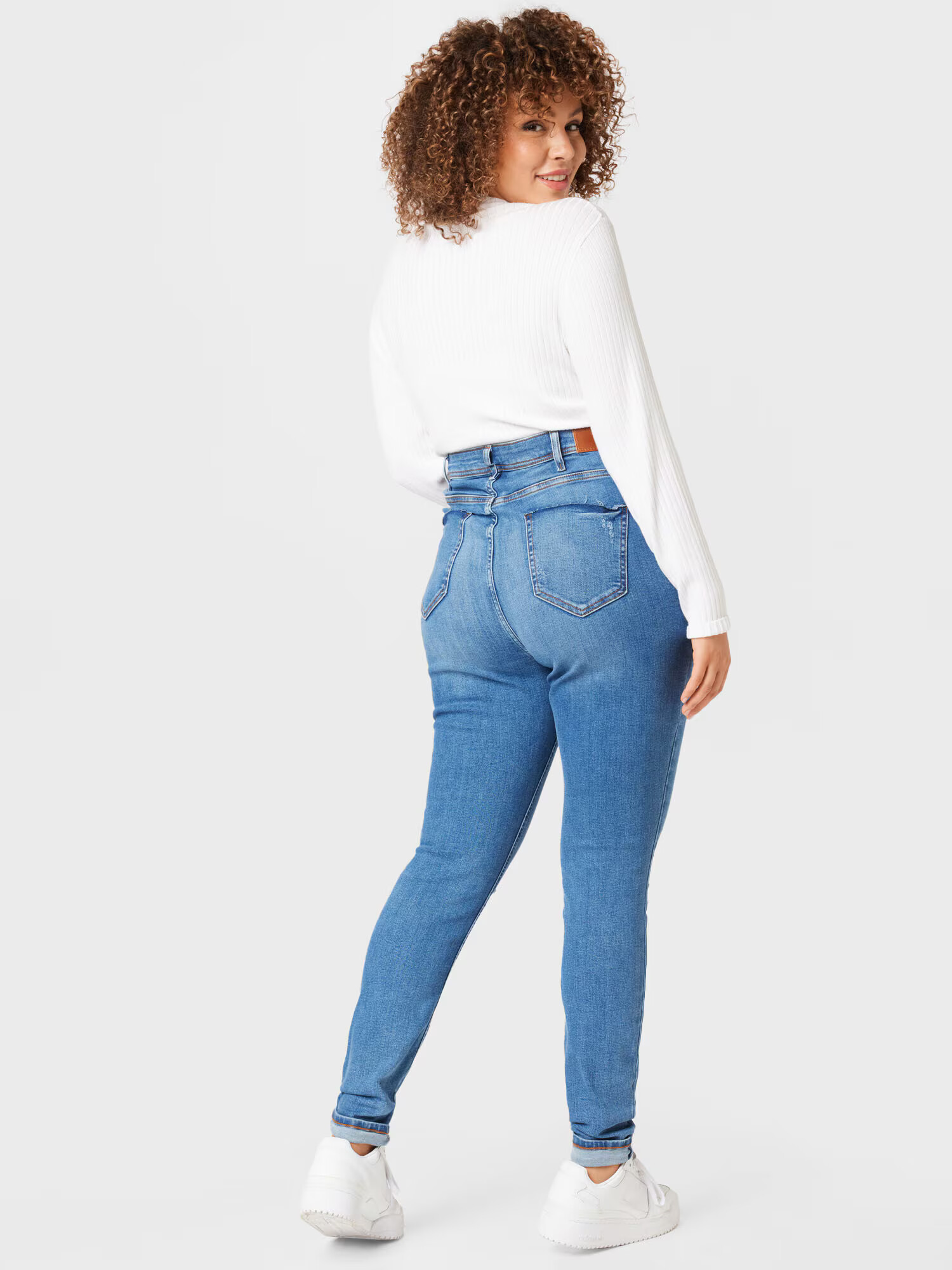 River Island Plus Džínsy 'AVERY' modrá denim - Pepit.sk