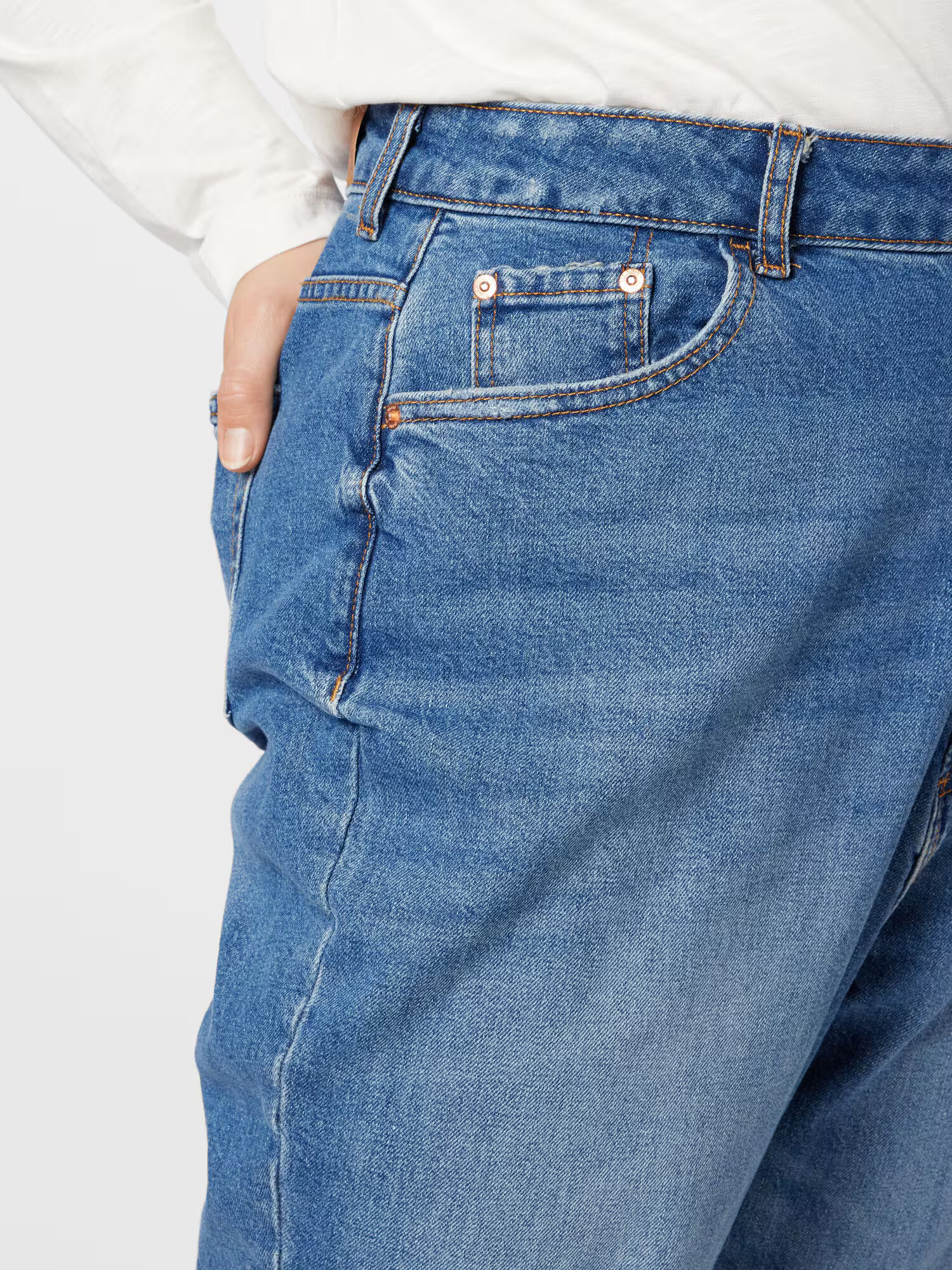 River Island Plus Džínsy modrá denim - Pepit.sk