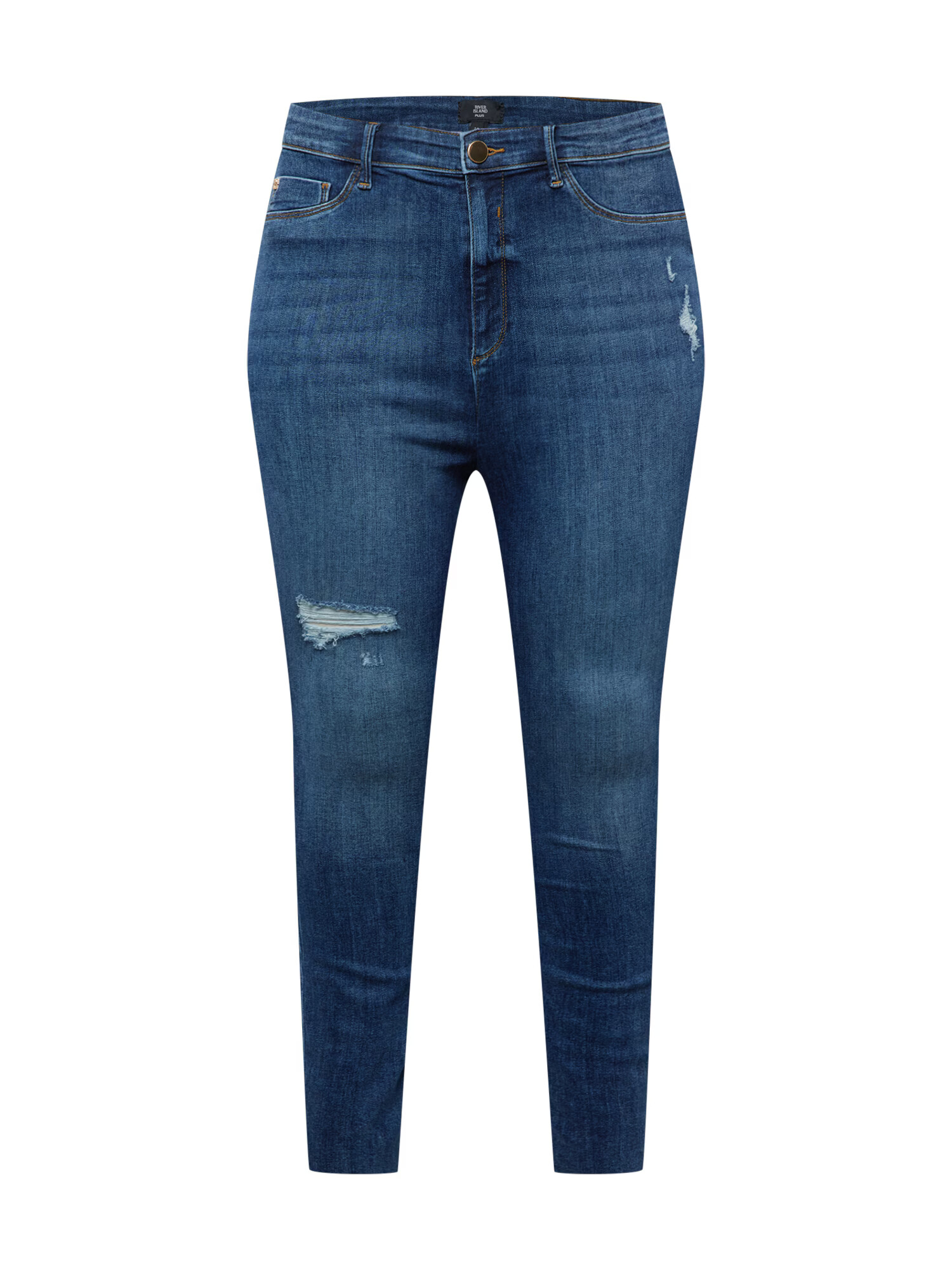 River Island Plus Džínsy 'MOLLY' modrá denim - Pepit.sk