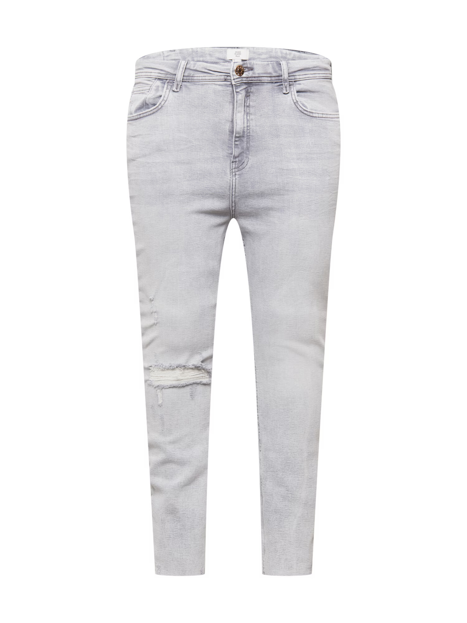 River Island Plus Džínsy sivý denim - Pepit.sk