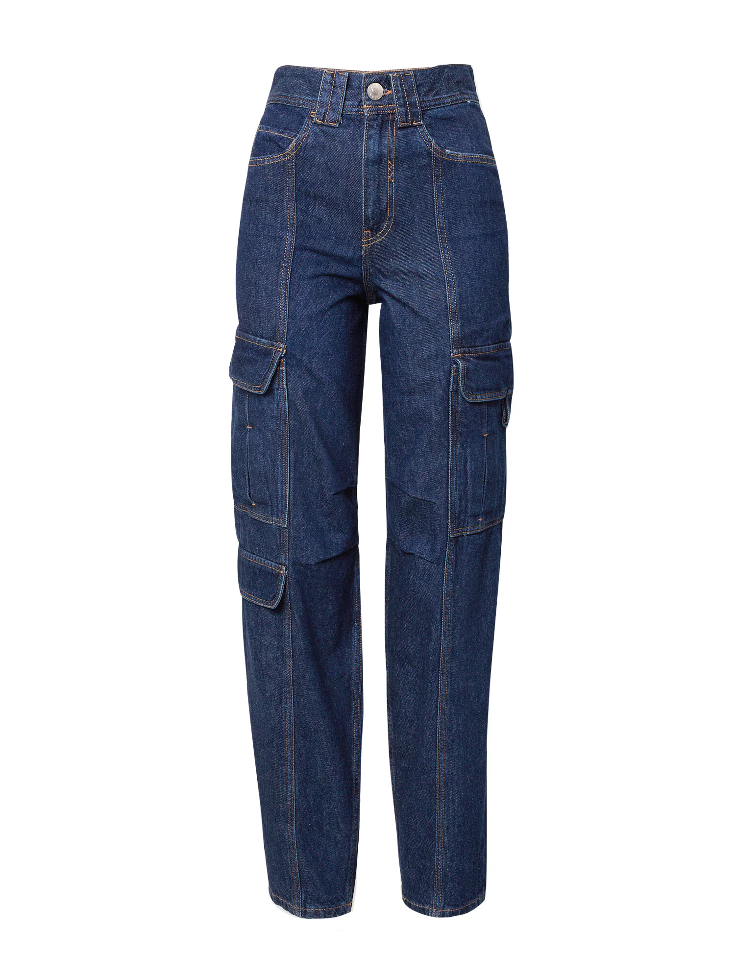 River Island Rifľové kapsáče modrá denim - Pepit.sk