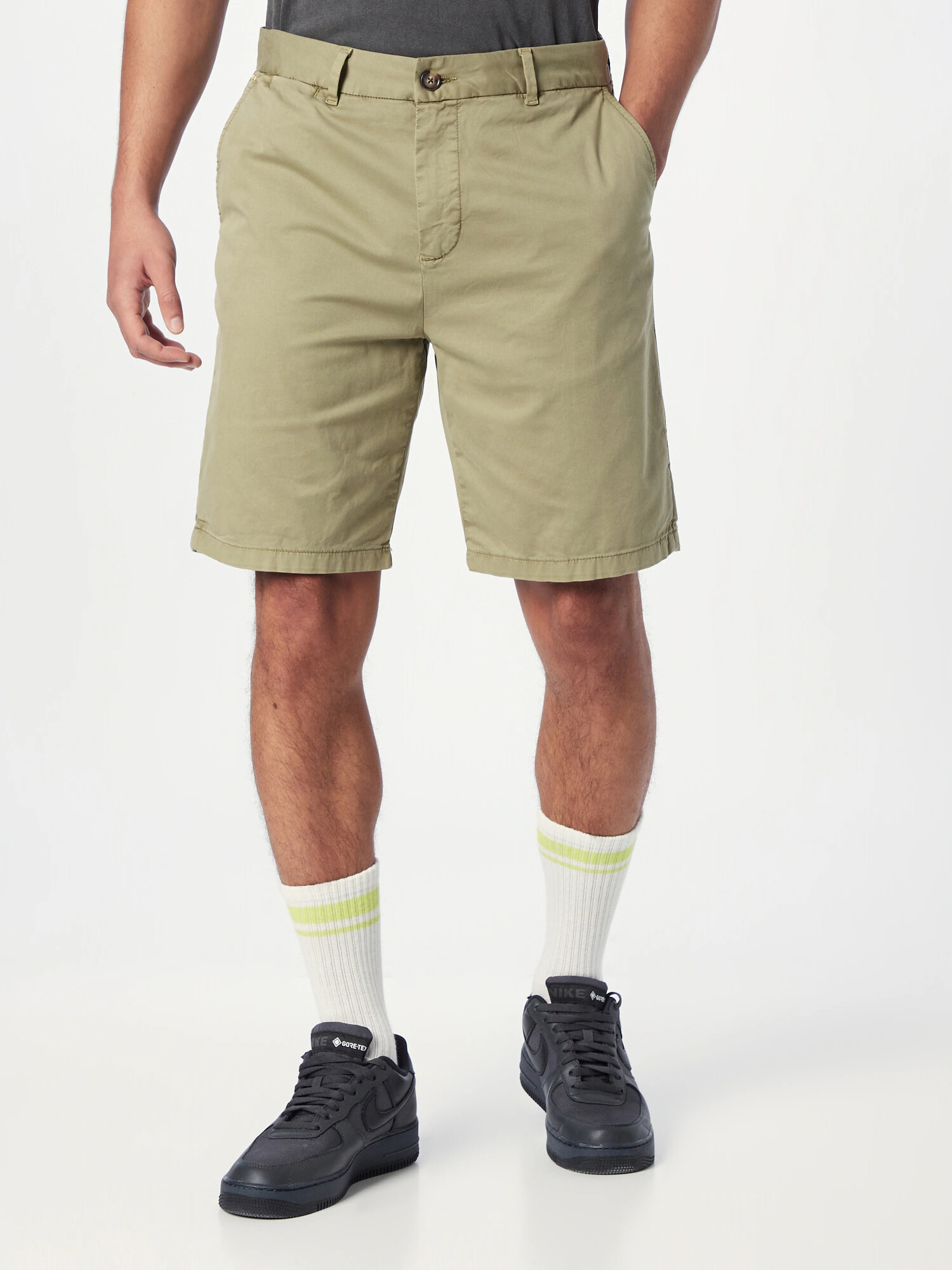 SCOTCH & SODA Chino nohavice 'Stuart' kaki - Pepit.sk