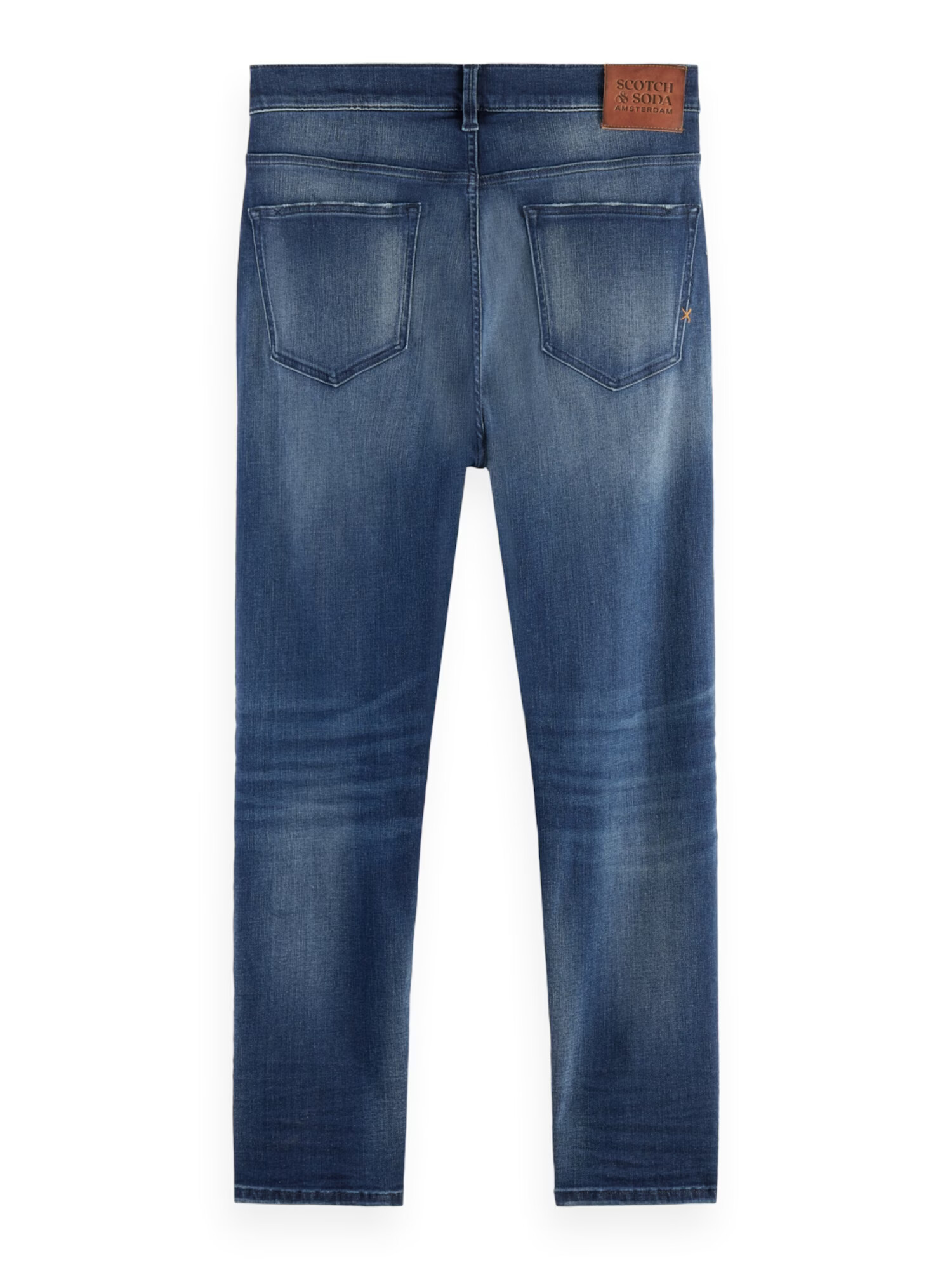 SCOTCH & SODA Džínsy 'The Drop regular tapered jeans' modrá denim - Pepit.sk