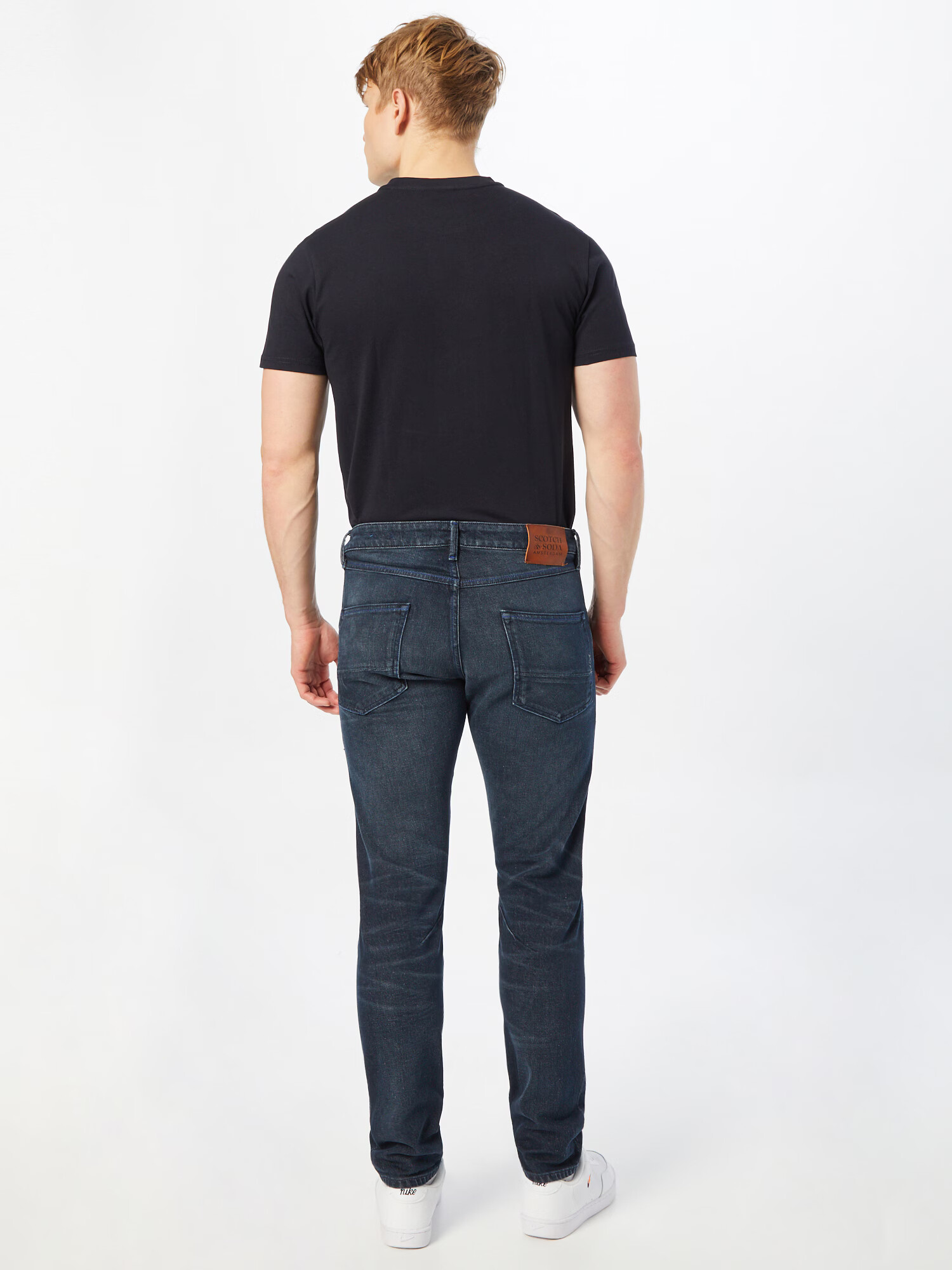 SCOTCH & SODA Džínsy 'The Singel slim tapered jeans' modrosivá - Pepit.sk