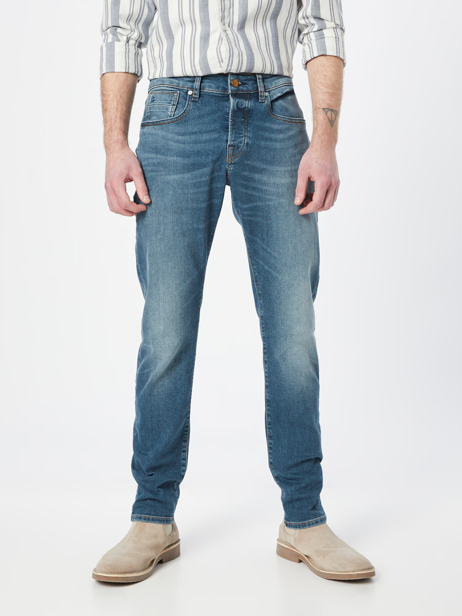 SCOTCH & SODA Džínsy 'Ralston' modrá denim - Pepit.sk