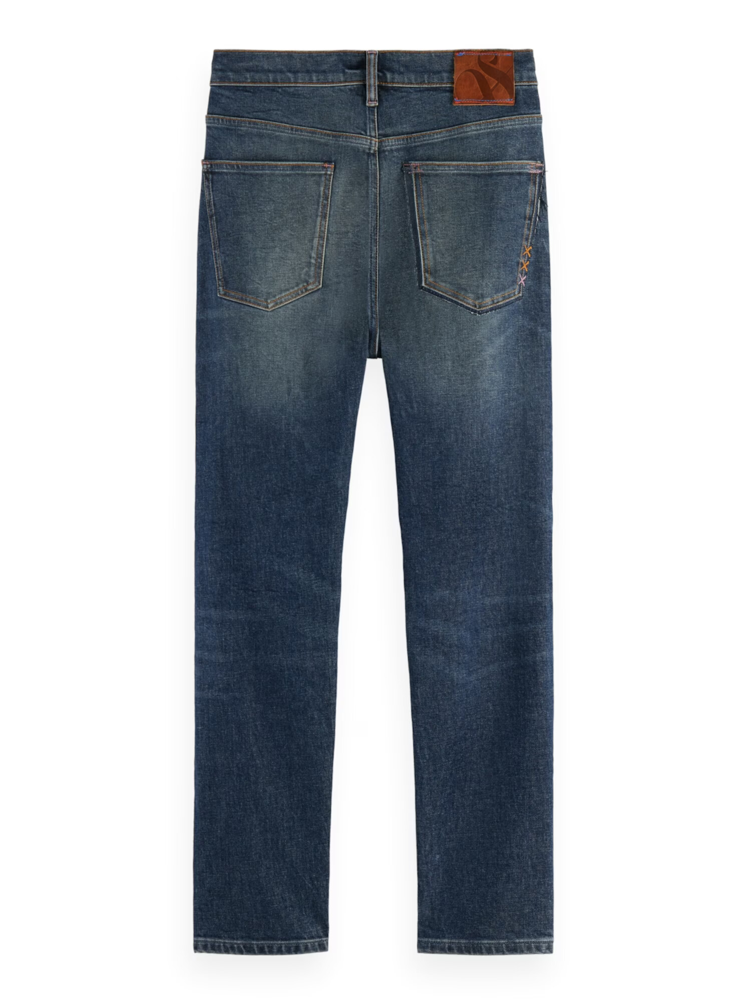 SCOTCH & SODA Džínsy 'The Drop regular tapered jeans' tmavomodrá - Pepit.sk