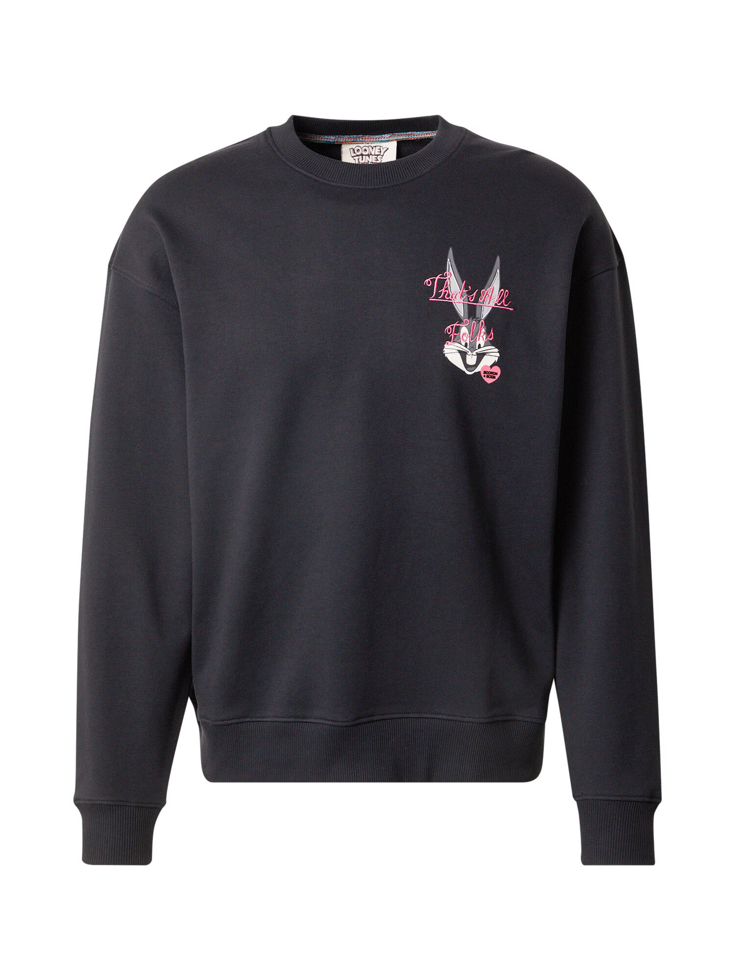 SCOTCH & SODA Mikina 'Bugs Bunny' sivá / svetloružová / čierna / biela - Pepit.sk