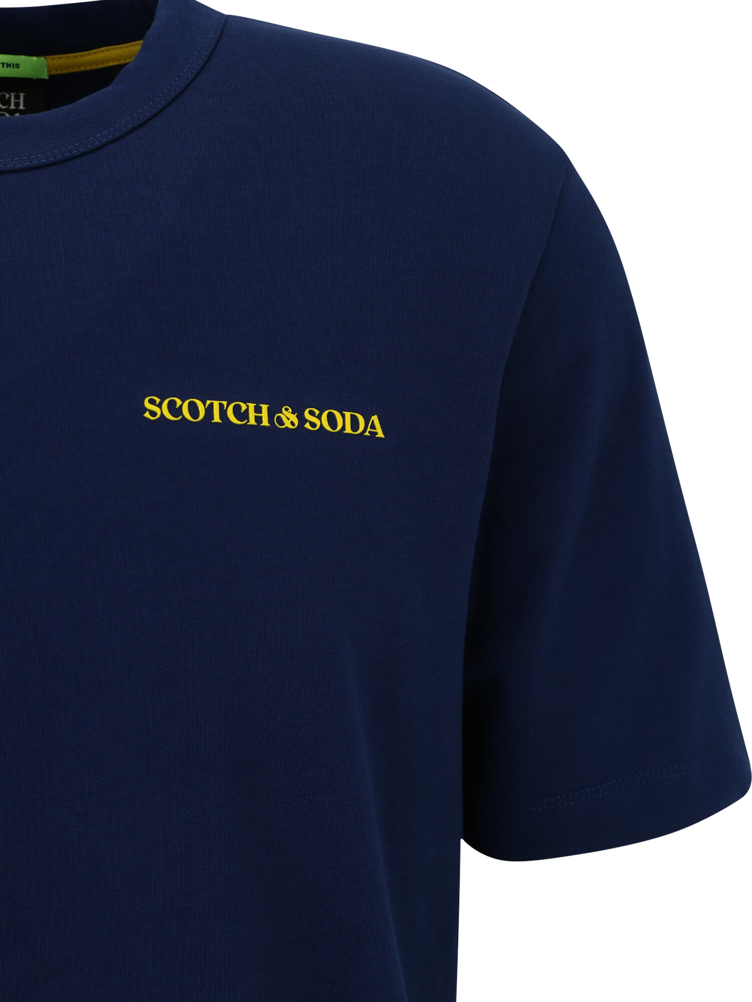 SCOTCH & SODA Tričko námornícka modrá / žltá - Pepit.sk