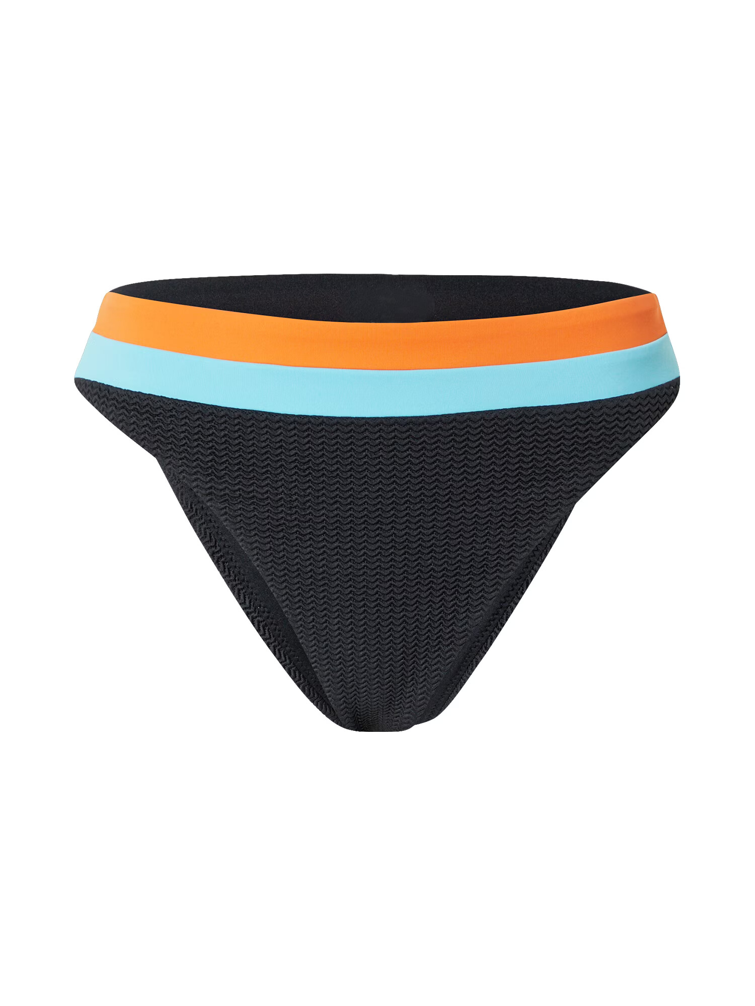 Seafolly Bikinové nohavičky azúrová / oranžová / čierna - Pepit.sk