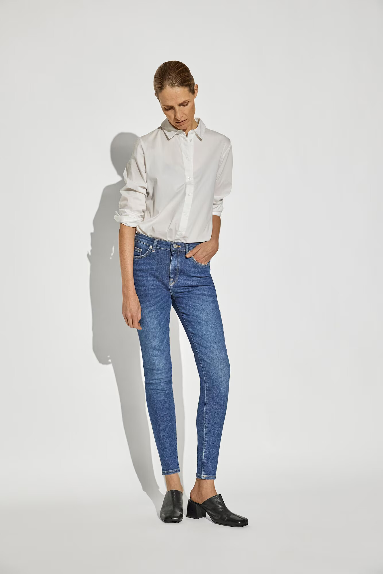 SELECTED FEMME Džínsy 'SOPHIA' modrá denim - Pepit.sk